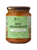 NutraOrganics Nutra Naturals  Bone Broth Beef Concentrate 250g Native Herb