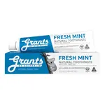 Grant's Grants Natural Toothpaste 110g Fresh Mint with Tea Tree (Blue half)