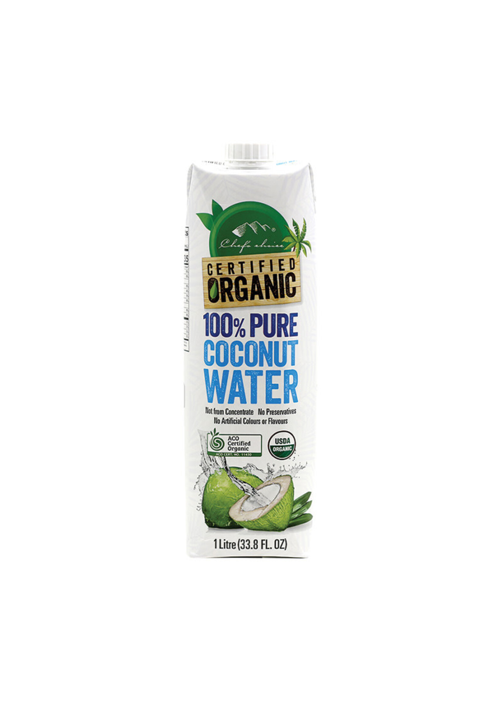 Chefs Choice Chefs Choice Organic Coconut Water 1L