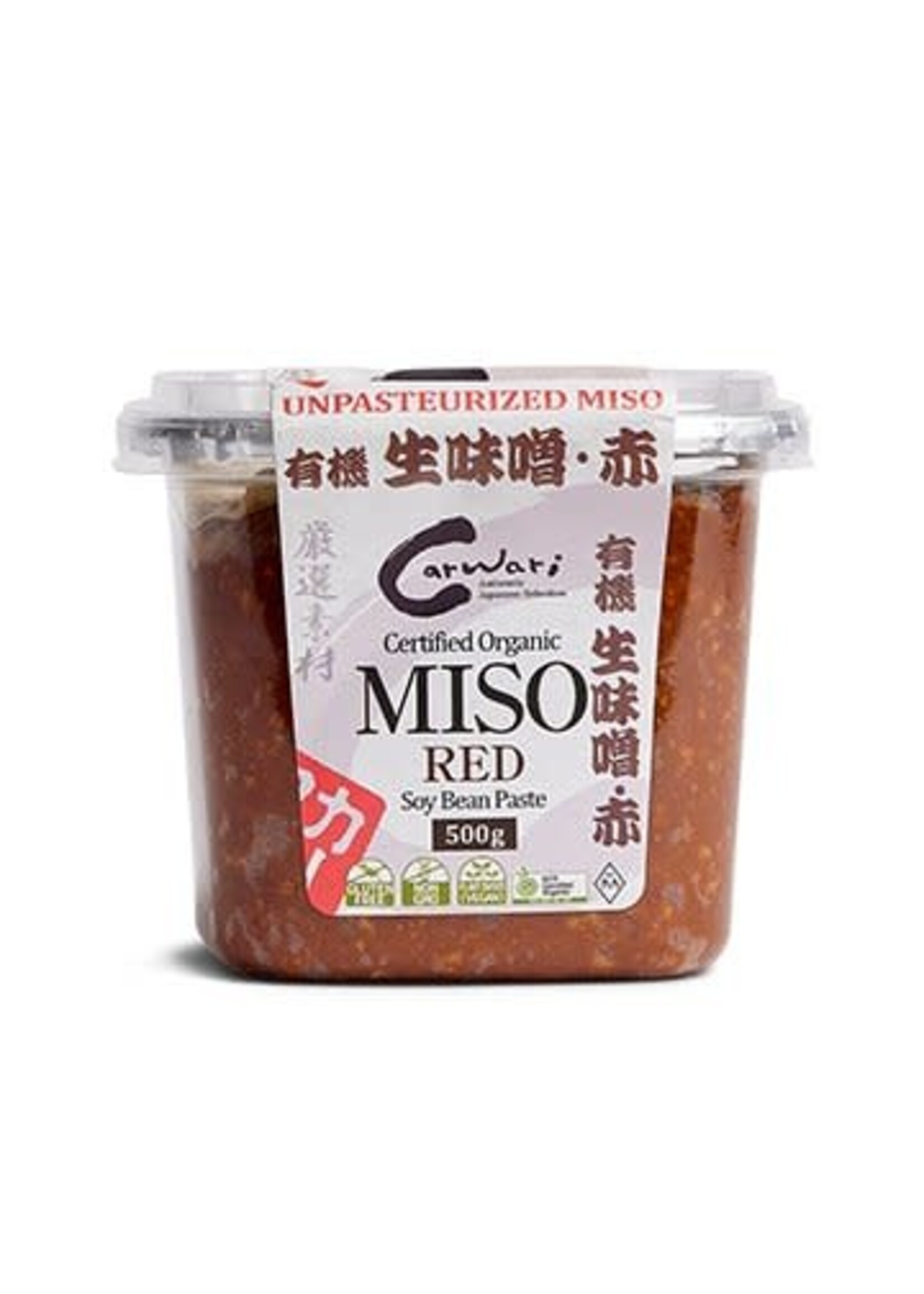 CARWARI Carwari Organic Miso Paste 500g Red