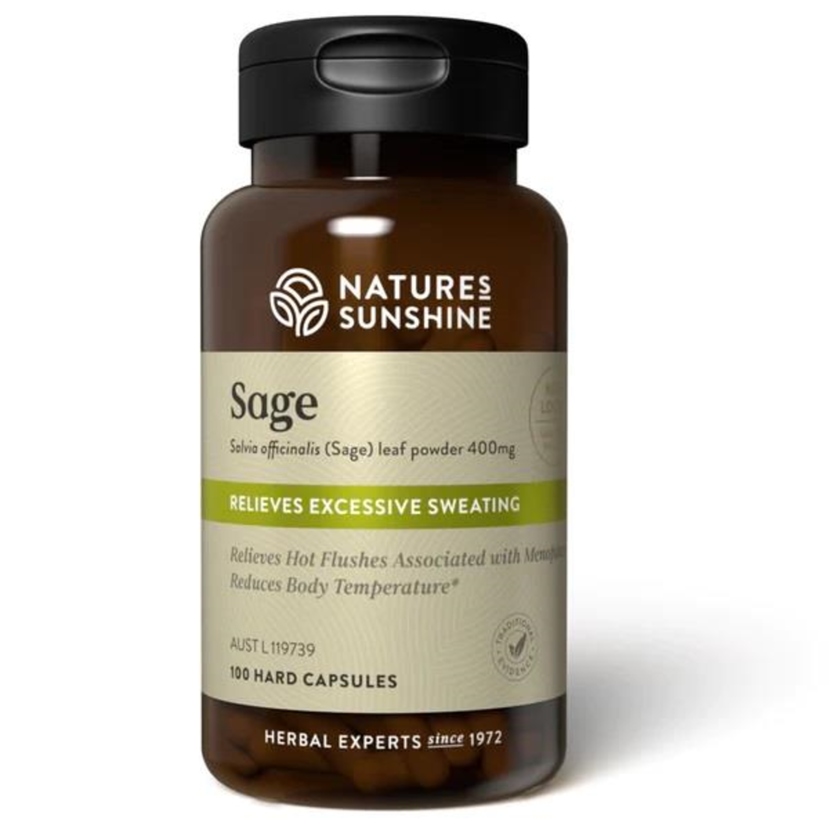 Natures Sunshine Natures Sunshine Sage 400mg 100 capsules