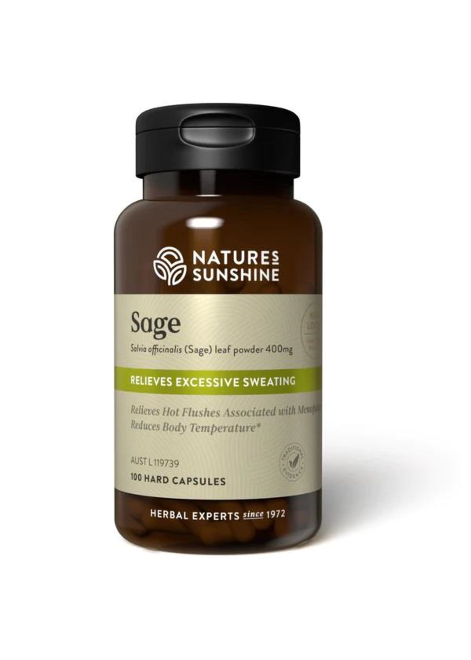 Natures Sunshine Natures Sunshine Sage 400mg 100 capsules