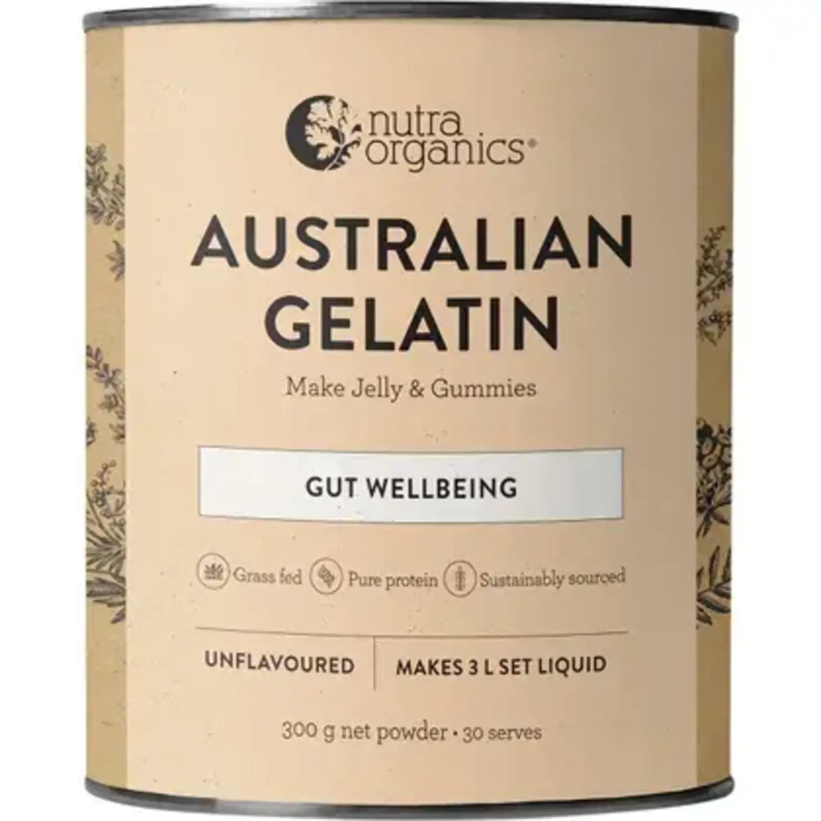 nutra organics Nutra Organics Australian Gelatin 300g