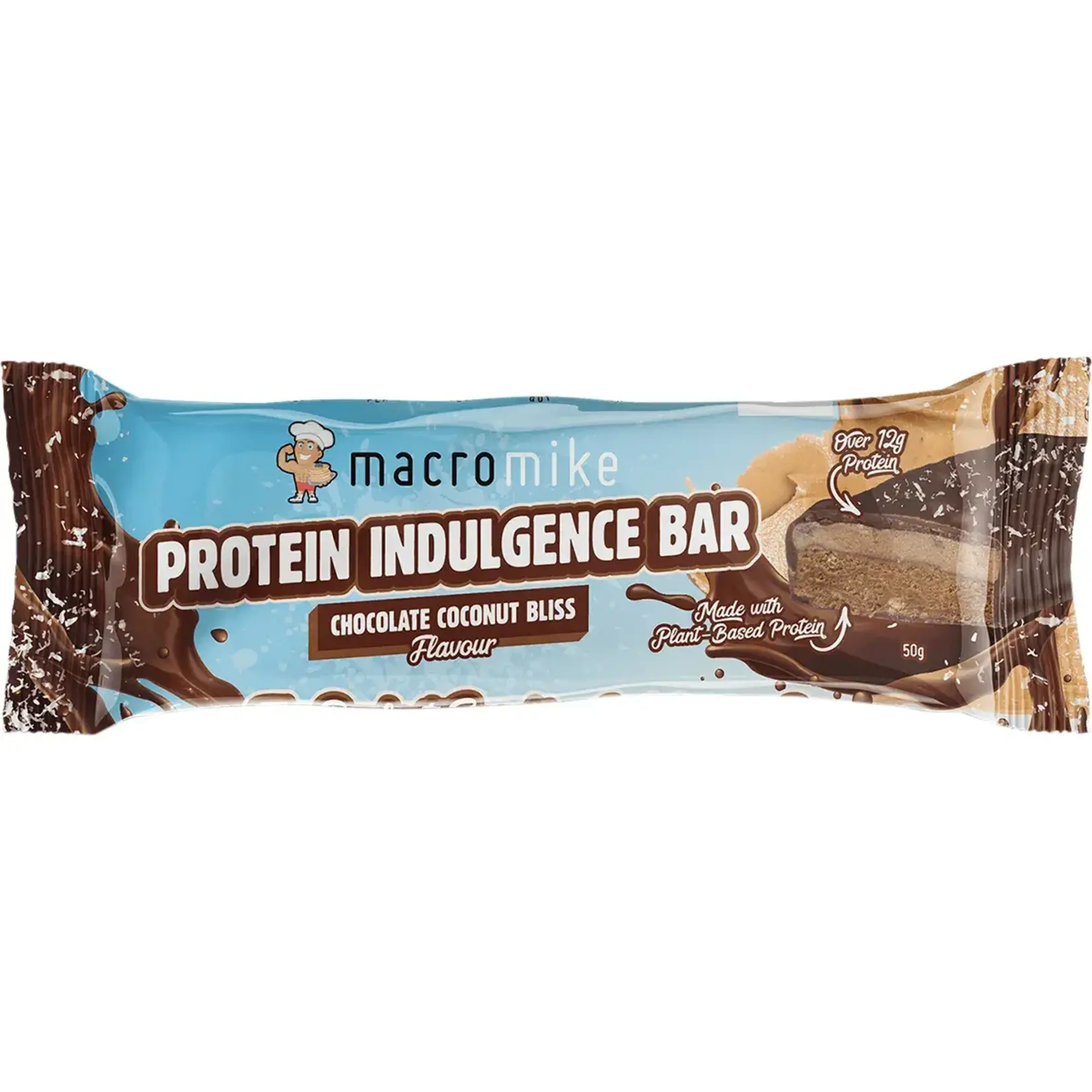 Macro Mike Macro Mike Protein Indulgence Bar 50g Chocolate Coconut Bliss