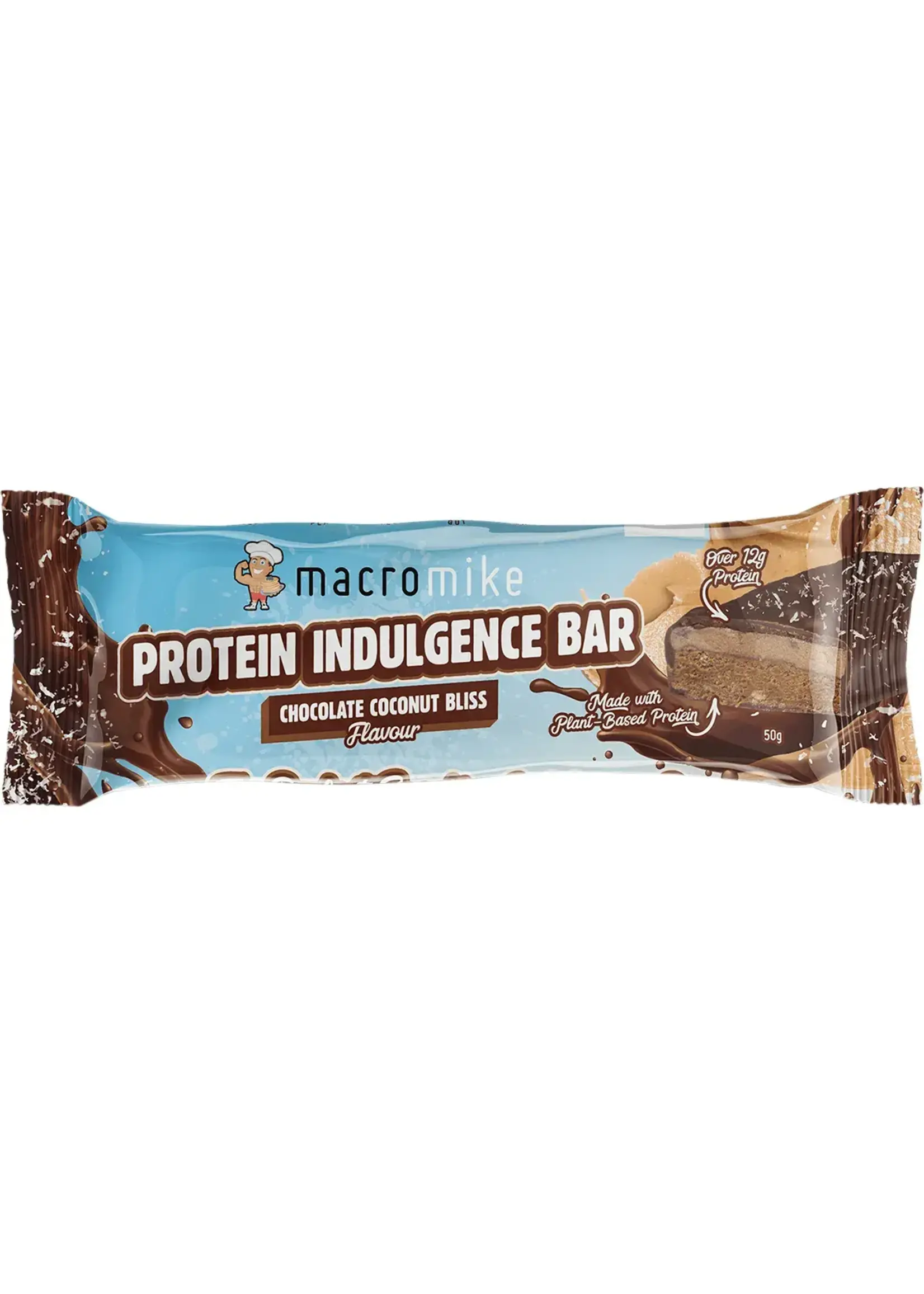 Macro Mike Macro Mike Protein Indulgence Bar 50g Chocolate Coconut Bliss