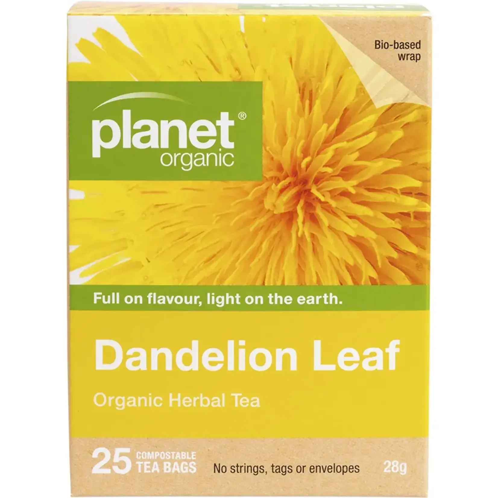 Planet Organic Planet Organic Herbal Tea Bags 25 Dandelion Leaf