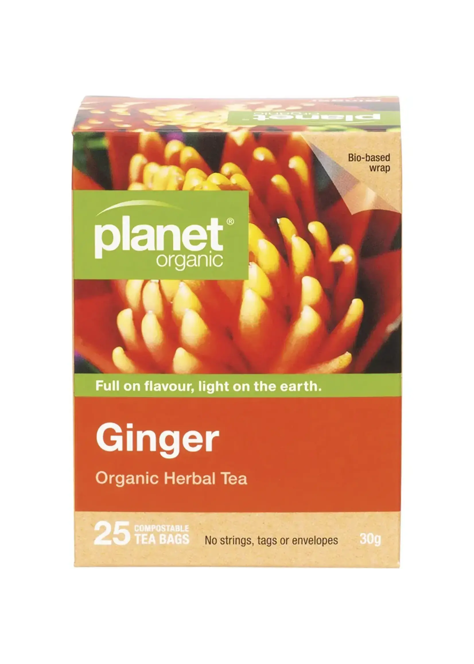Planet Organic Planet Organic Herbal Tea Bags 25 Ginger