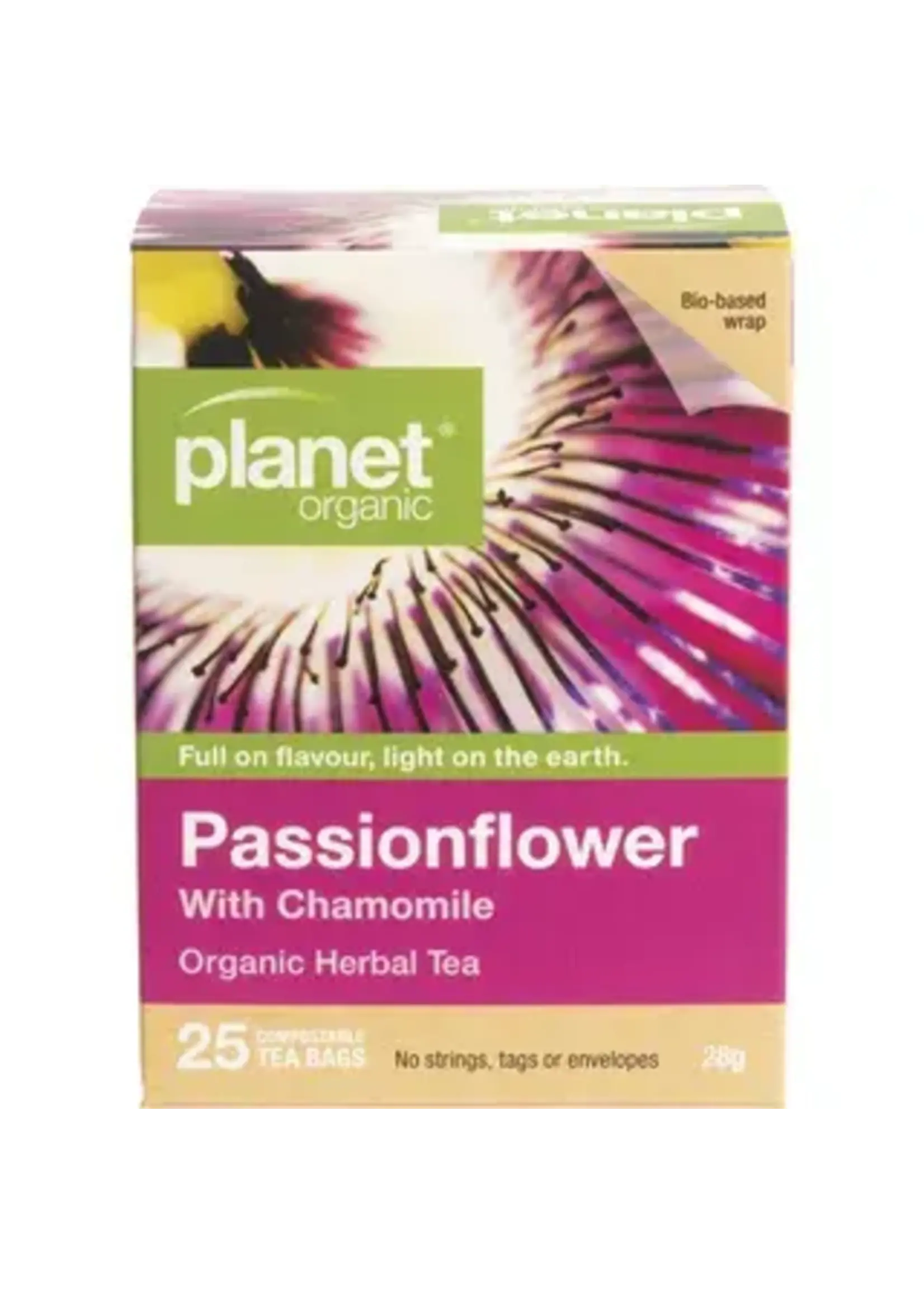 Planet Organic Planet Organic Herbal Tea Bags 25 Passionflower with Chamomile