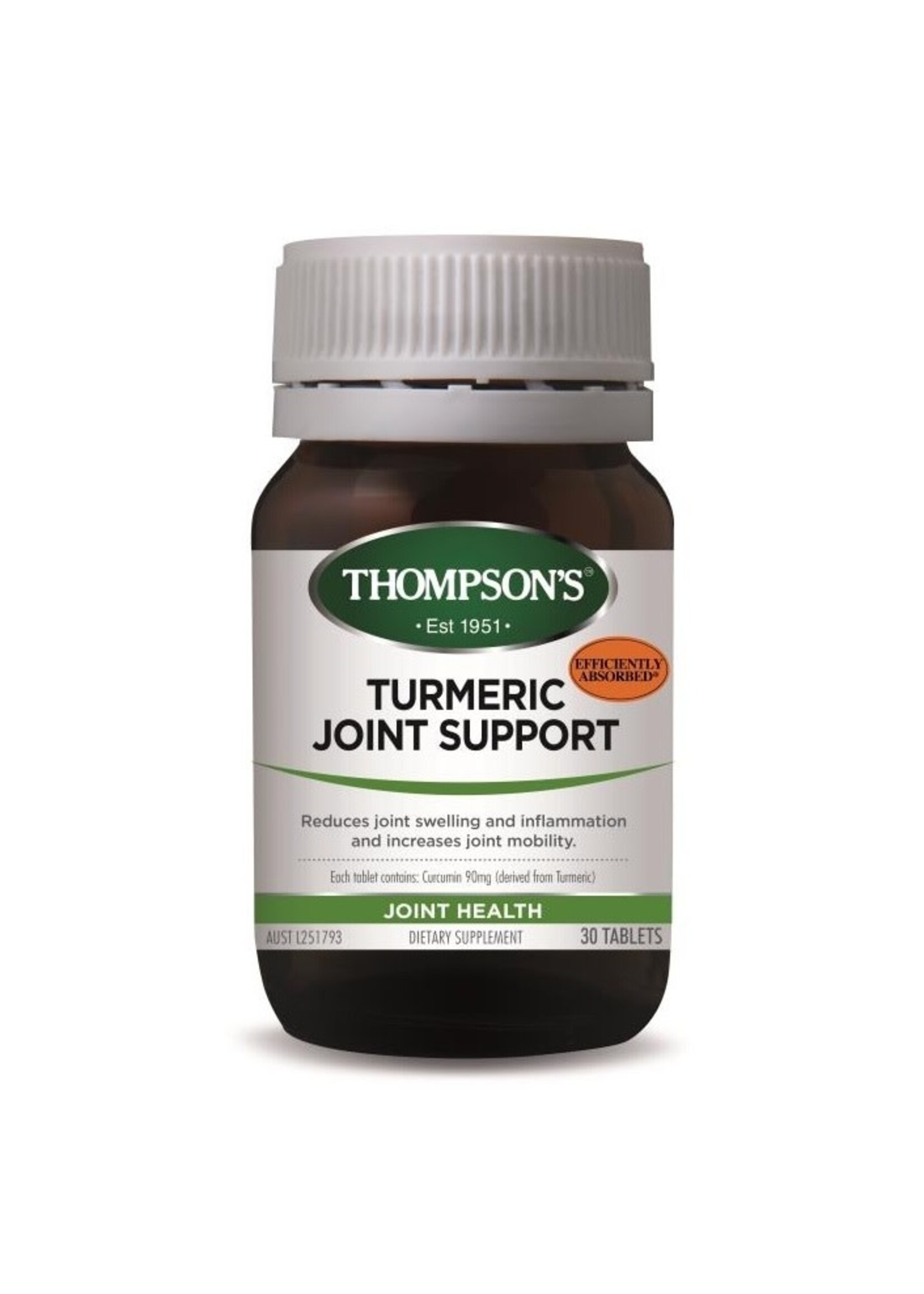 thompsons Thompsons Turmeric Joint Support 30 tabs