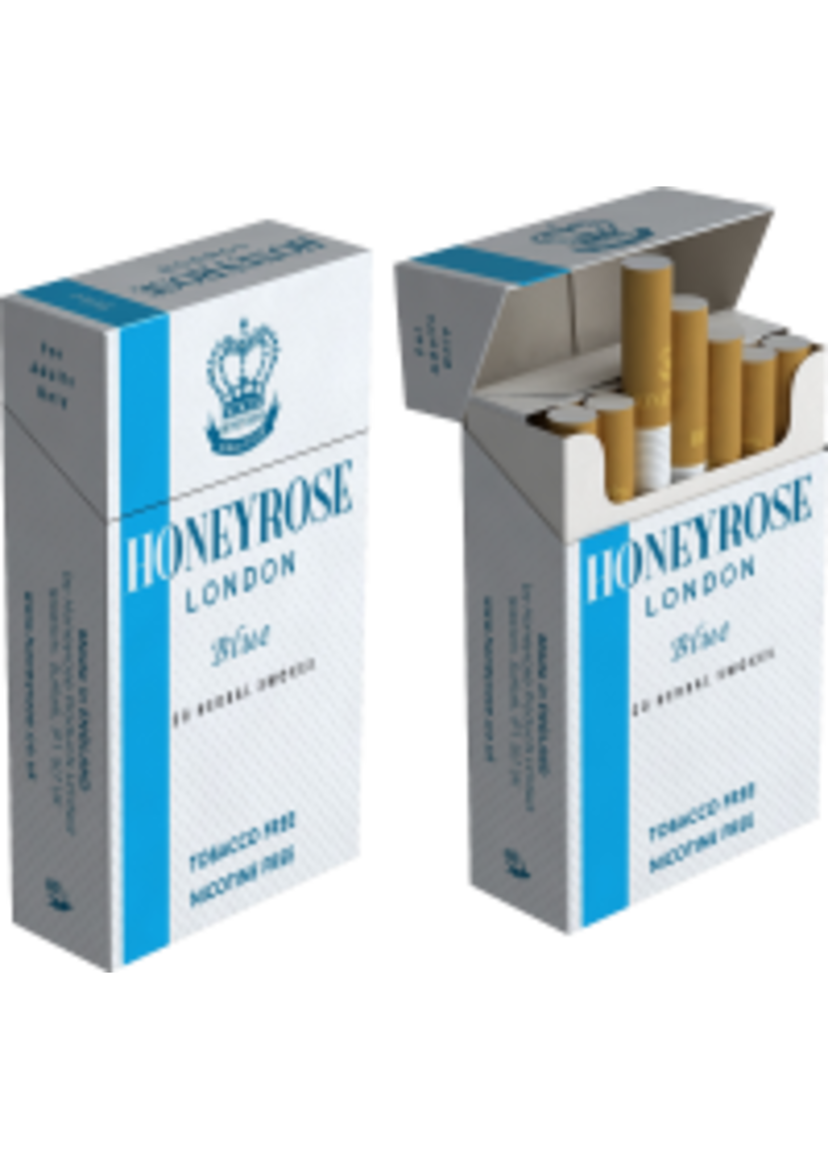 Honeyrose Honeyrose London Herbal Smoking Sticks 20s Blue (Nicotine free/Tobacco Free)