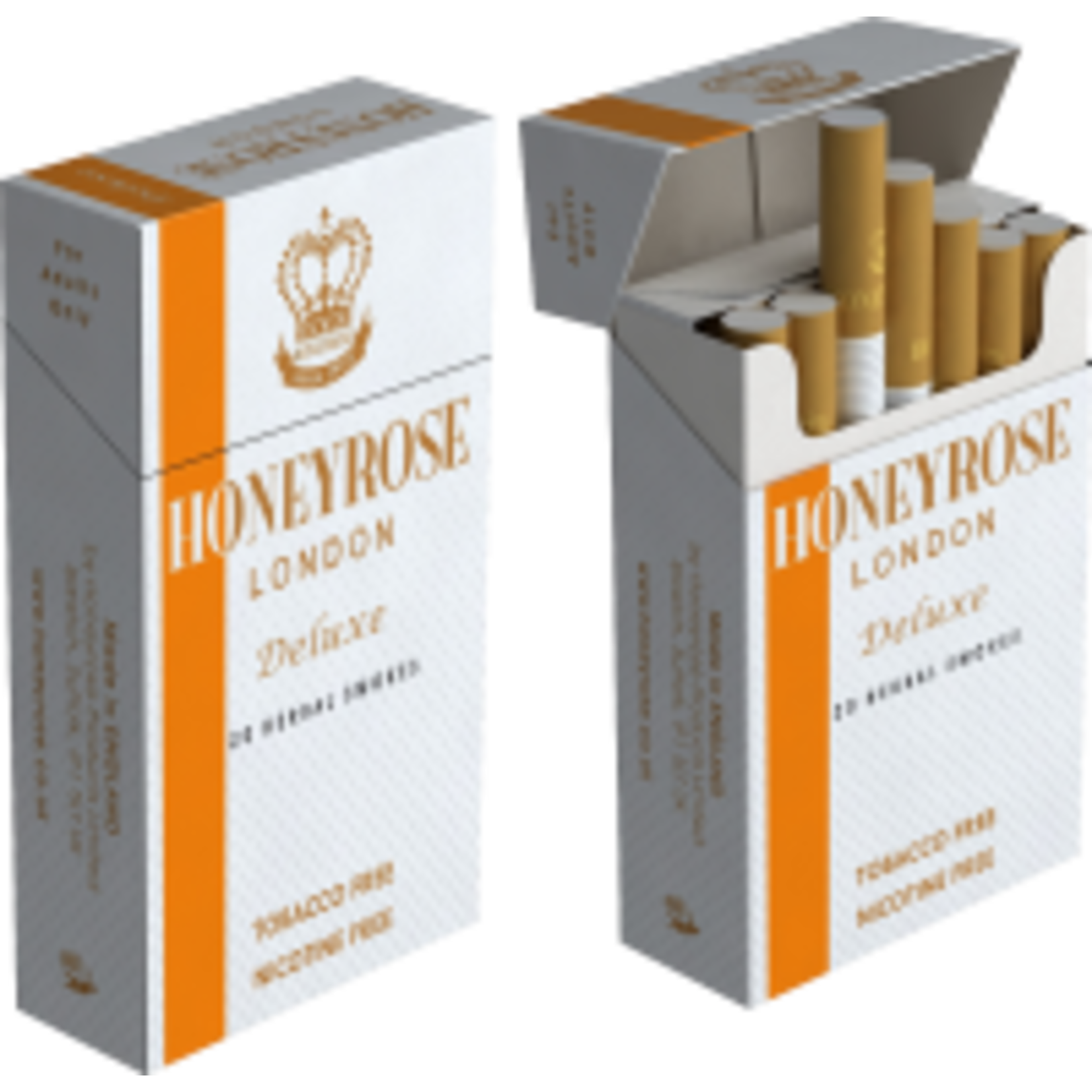 Honeyrose Honeyrose London Herbal Smoking Sticks 20s DeLuxe (Nicotine free/Tobacco Free)