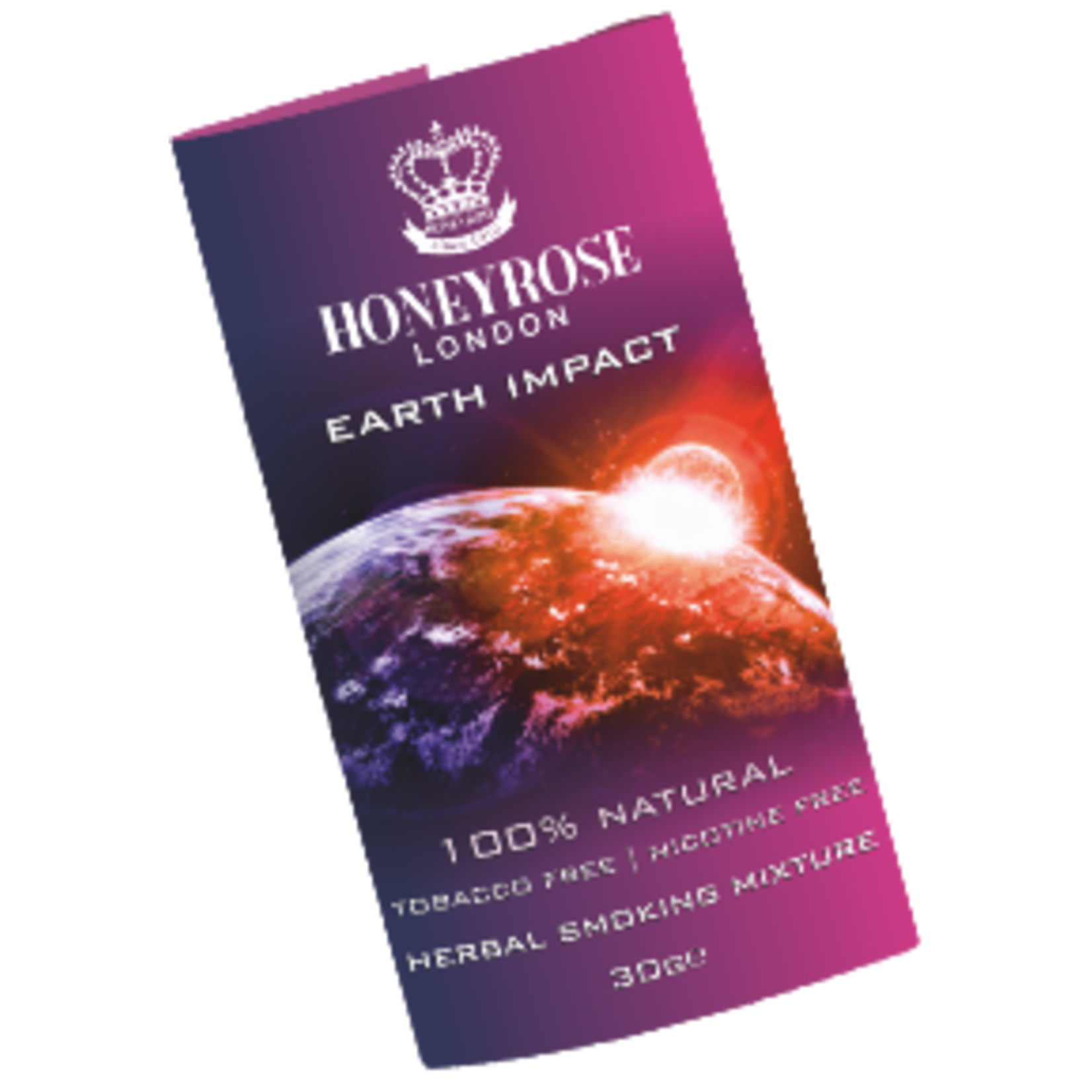 Honeyrose Honeyrose London Herbal Smoking Mixture 30g Earth Impact (Nicotine free/Tobacco Free)