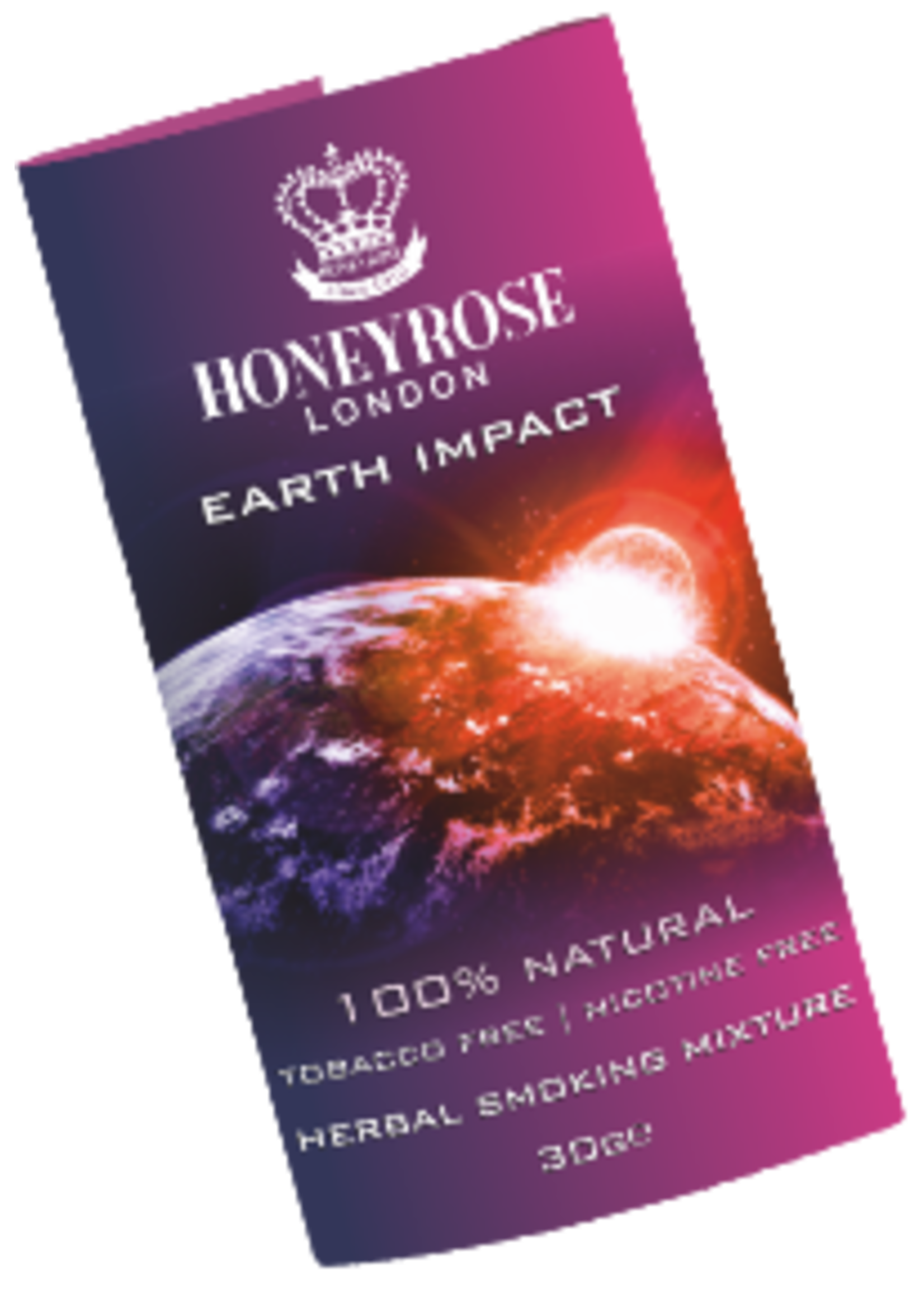Honeyrose Honeyrose London Herbal Smoking Mixture 30g Earth Impact (Nicotine free/Tobacco Free)