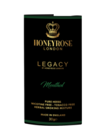 Honeyrose Honeyrose London Herbal Smoking Mixture 30g Legacy Menthol (Nicotine free/Tobacco Free)