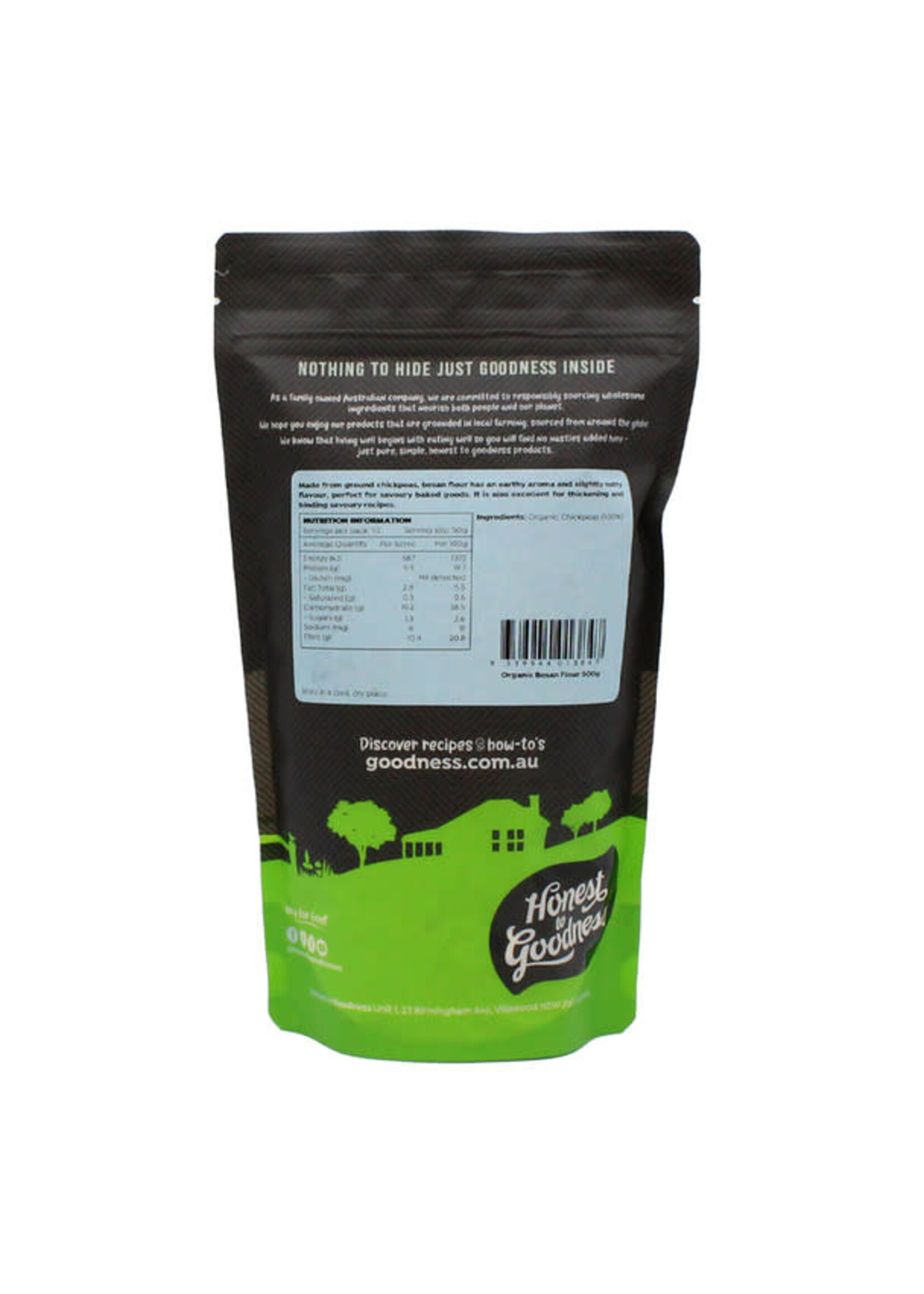 Honest To Goodness Honest to Goodness Organic Besan Flour 500g