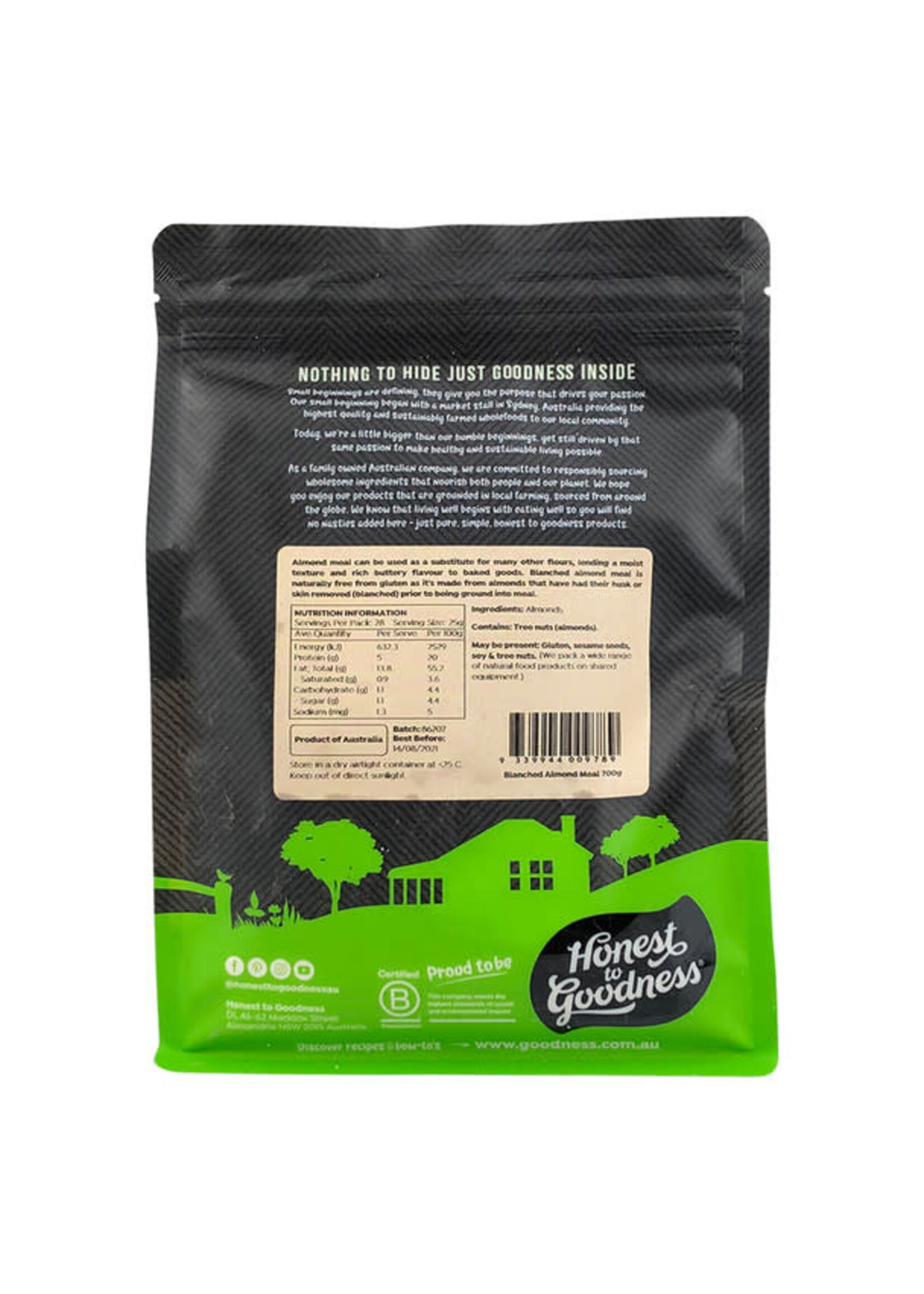 Honest To Goodness Honest to Goodness Blanched Almond Meal 700g