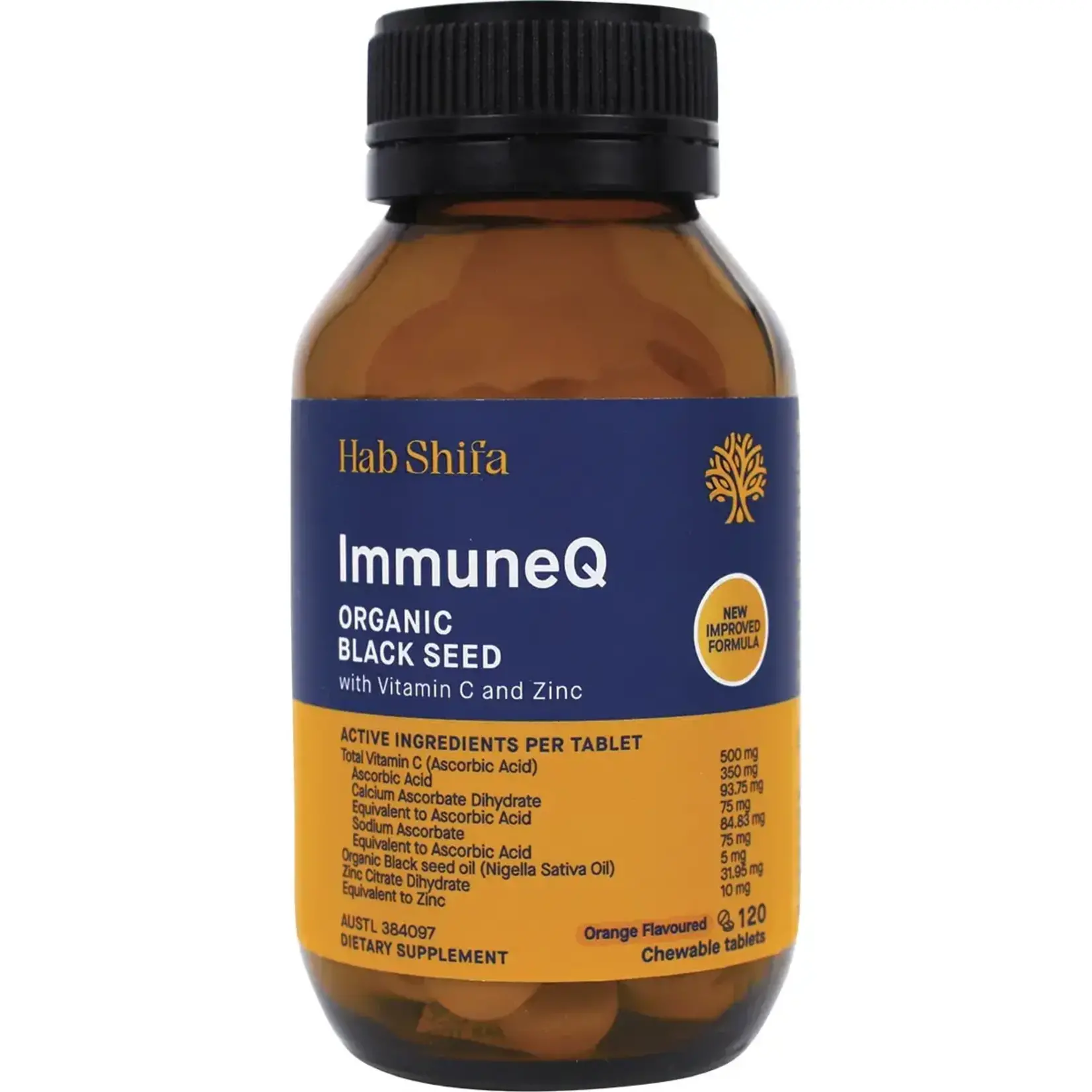 HAB SHIFA Hab Shifa ImmuneQ+ Black Seed Oil 60 Tablets (nigella sativa seed )