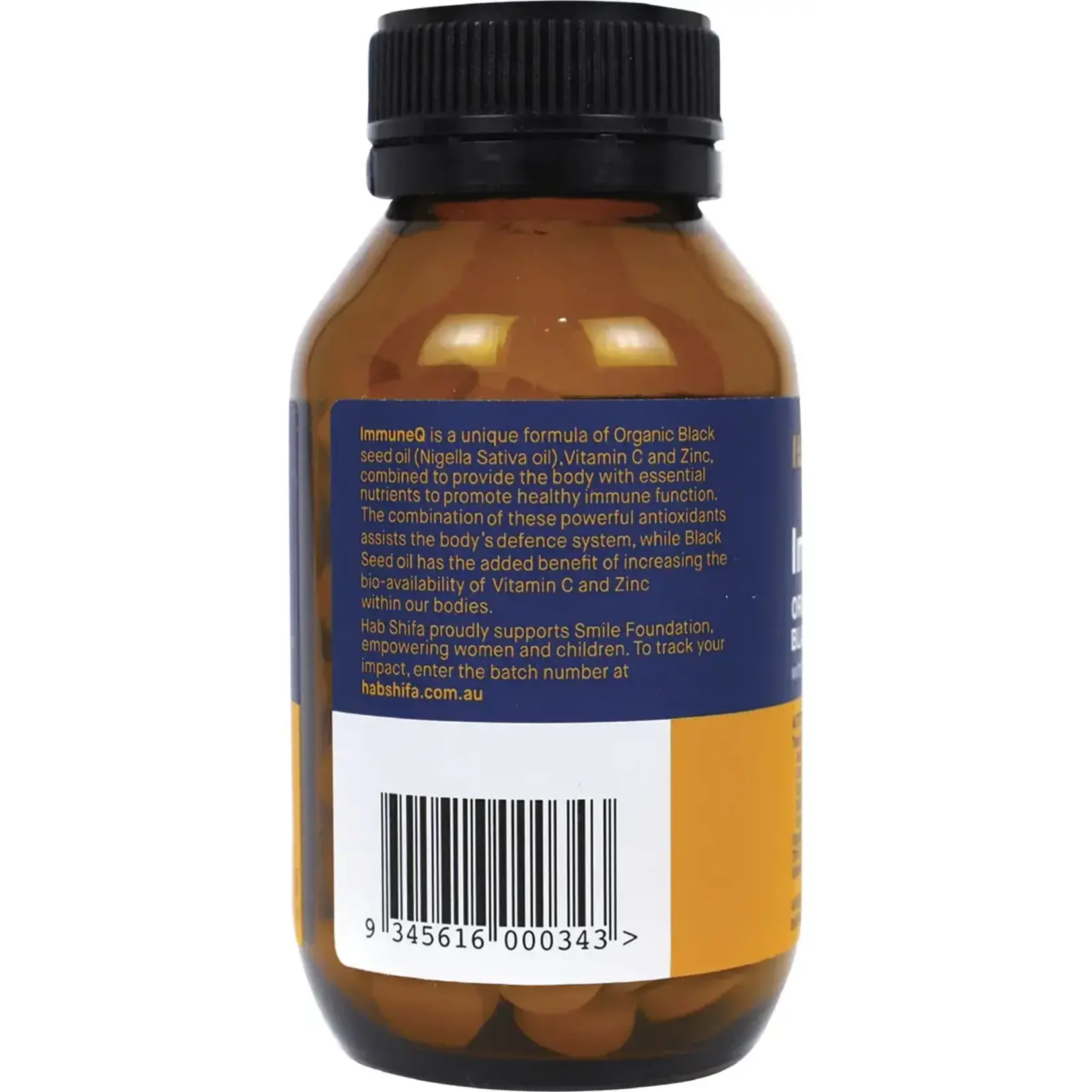 HAB SHIFA Hab Shifa ImmuneQ+ Black Seed Oil 60 Tablets (nigella sativa seed )