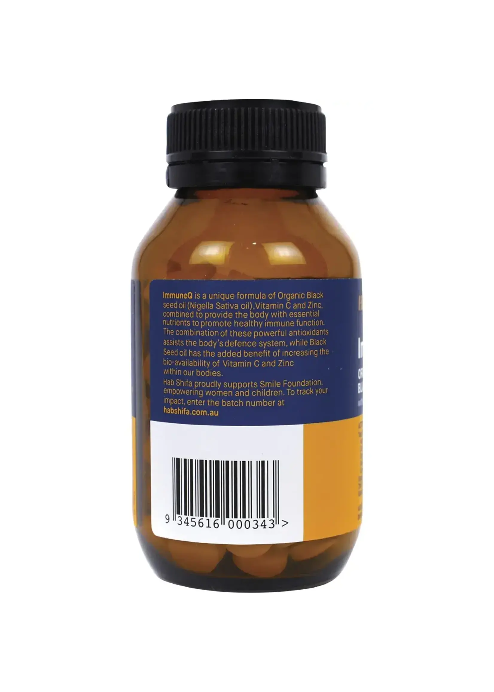 HAB SHIFA Hab Shifa ImmuneQ+ Black Seed Oil 60 Tablets (nigella sativa seed )