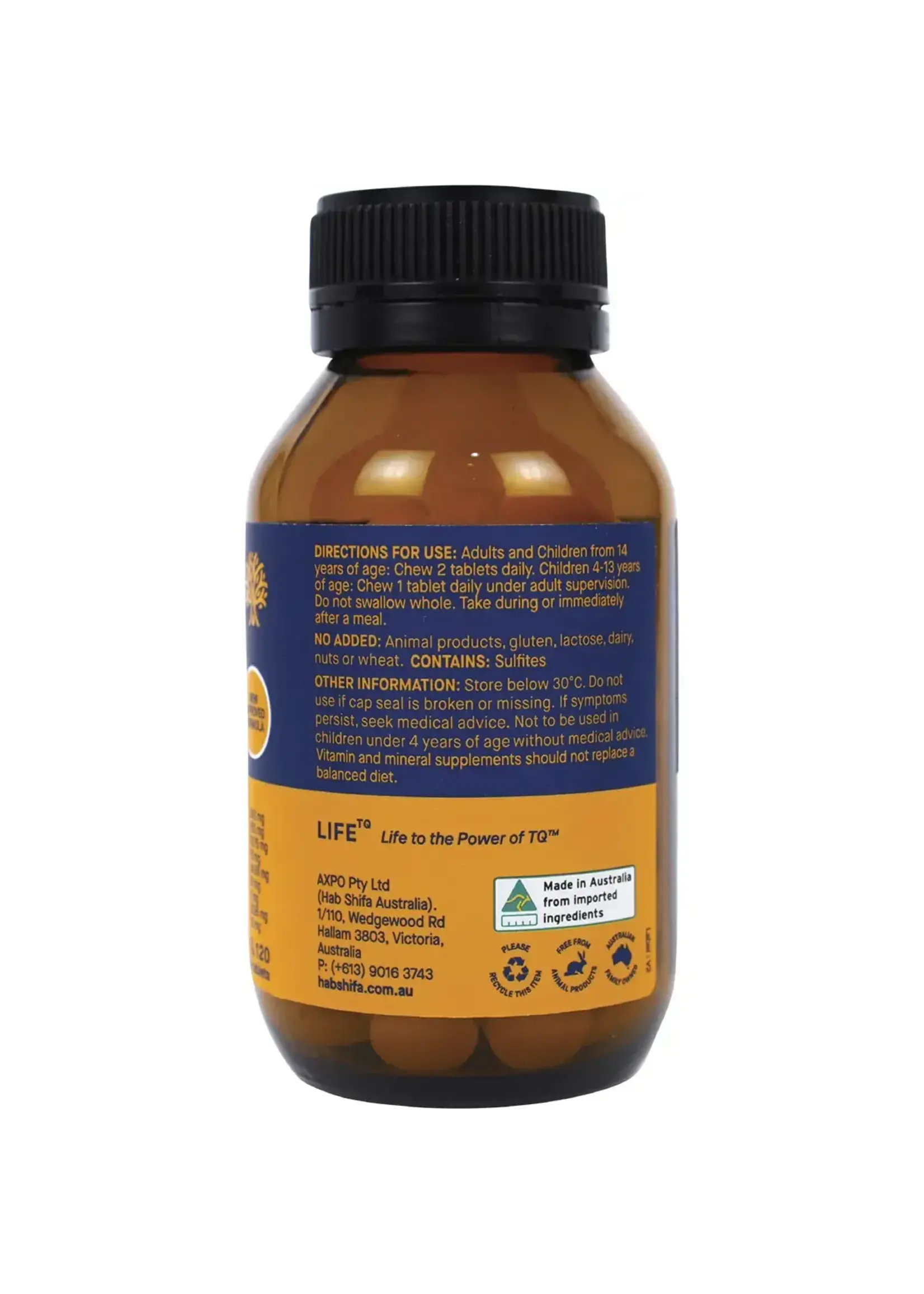 HAB SHIFA Hab Shifa ImmuneQ+ Black Seed Oil 60 Tablets (nigella sativa seed )