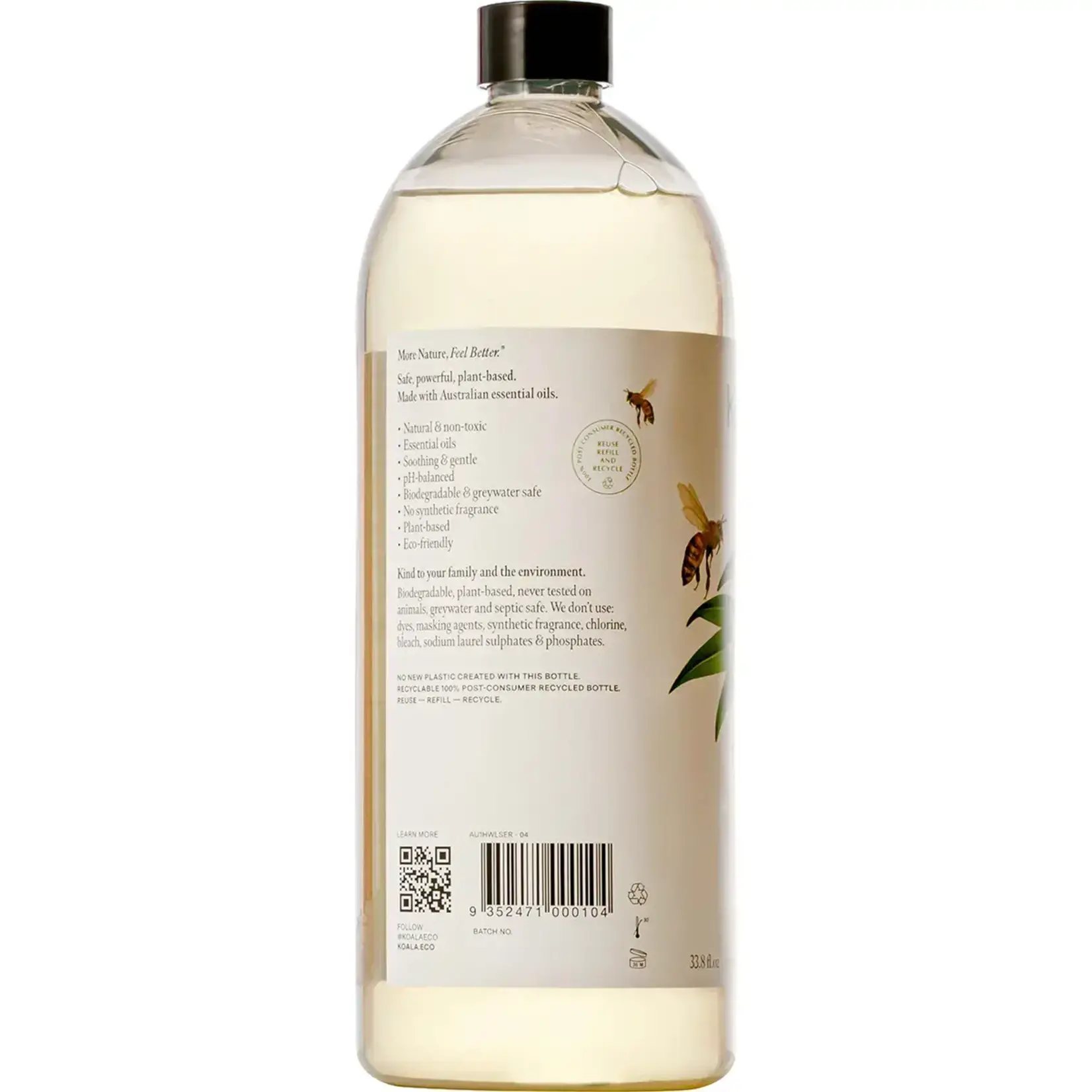 KOALA ECO Koala Eco Handwash Lemon Scented Eucalypt & Rosemary 1 Litre
