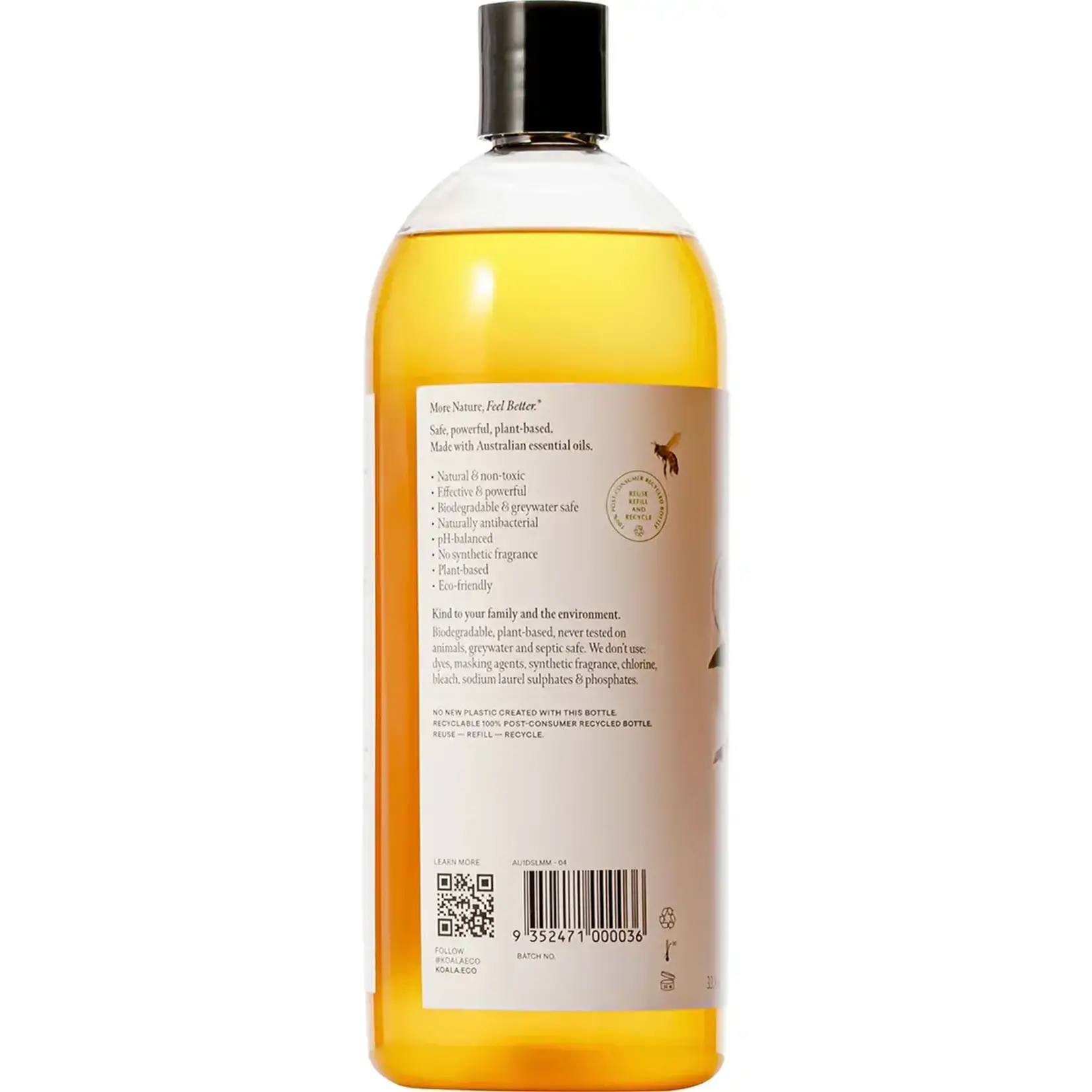 KOALA ECO Koala Eco Dish Soap Lemon Myrtle & Mandarin 1L