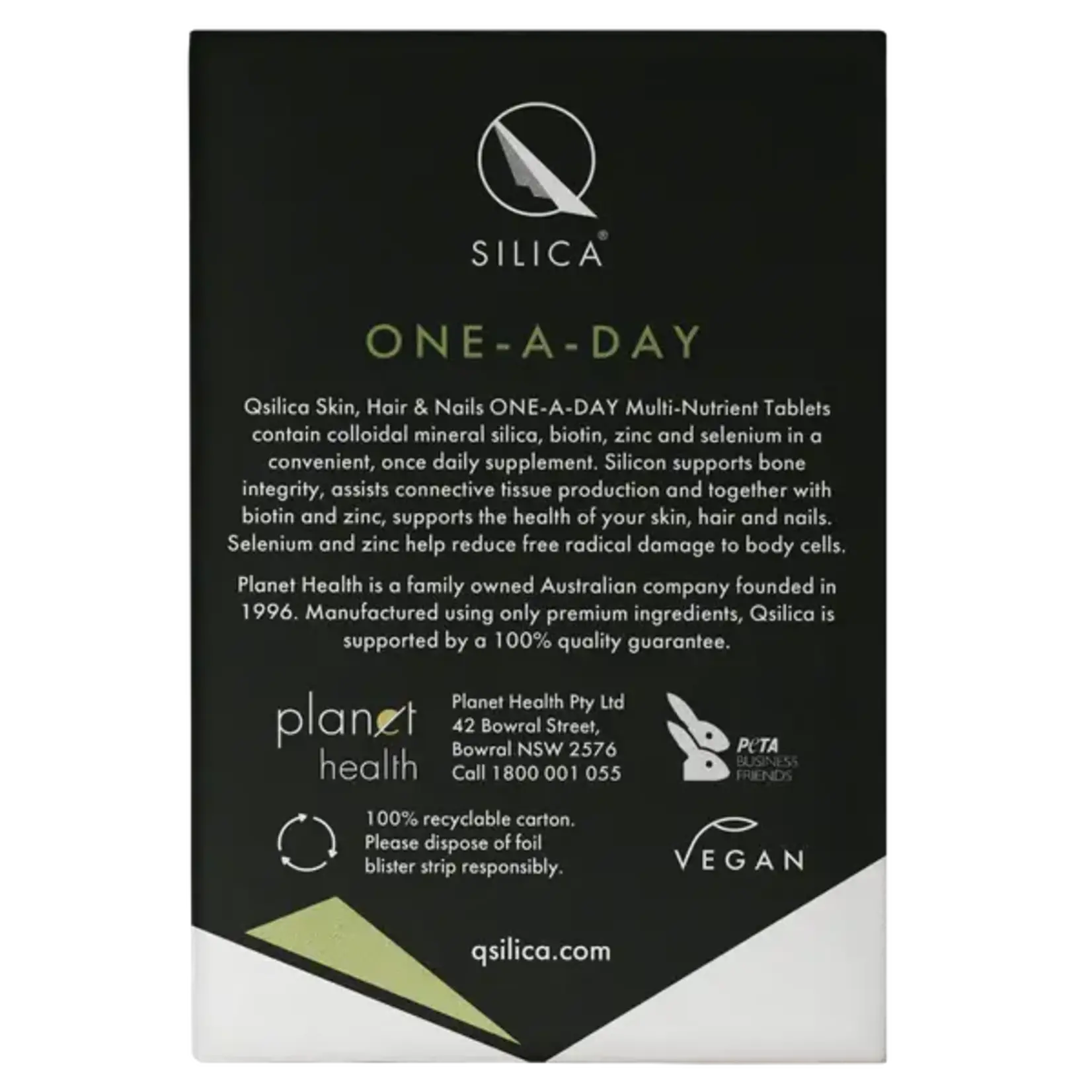 Q Silica Q Silica One a Day Tablet 60 Tabs ( + 30 tabs Bonus)