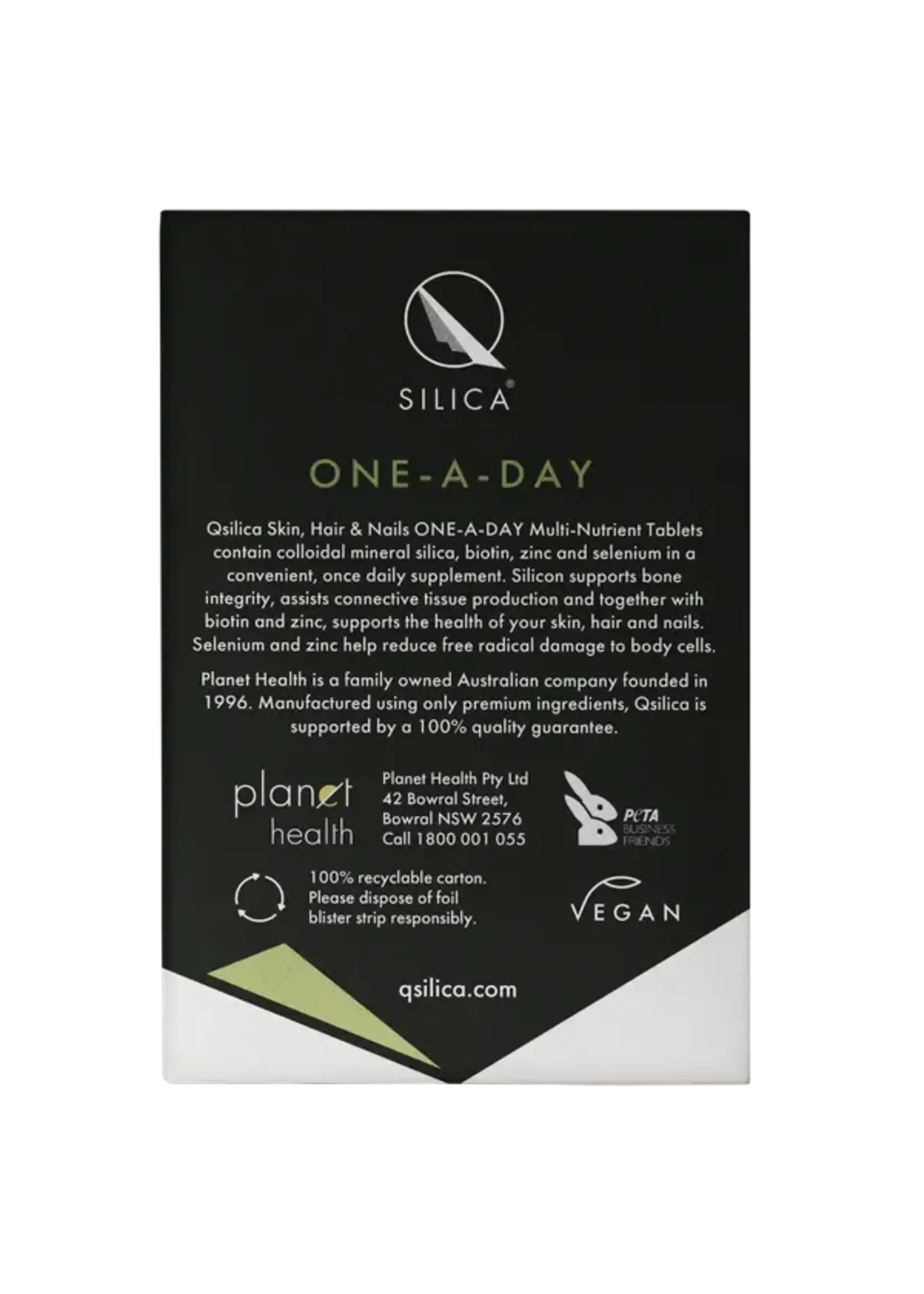 Q Silica Q Silica One a Day Tablet 60 Tabs ( + 30 tabs Bonus)