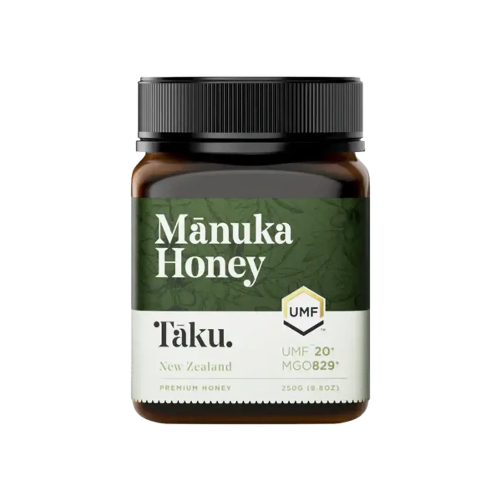 TAKU TAKU Manuka New Zealand Honey UMF 20+/MGO 829+ 250g