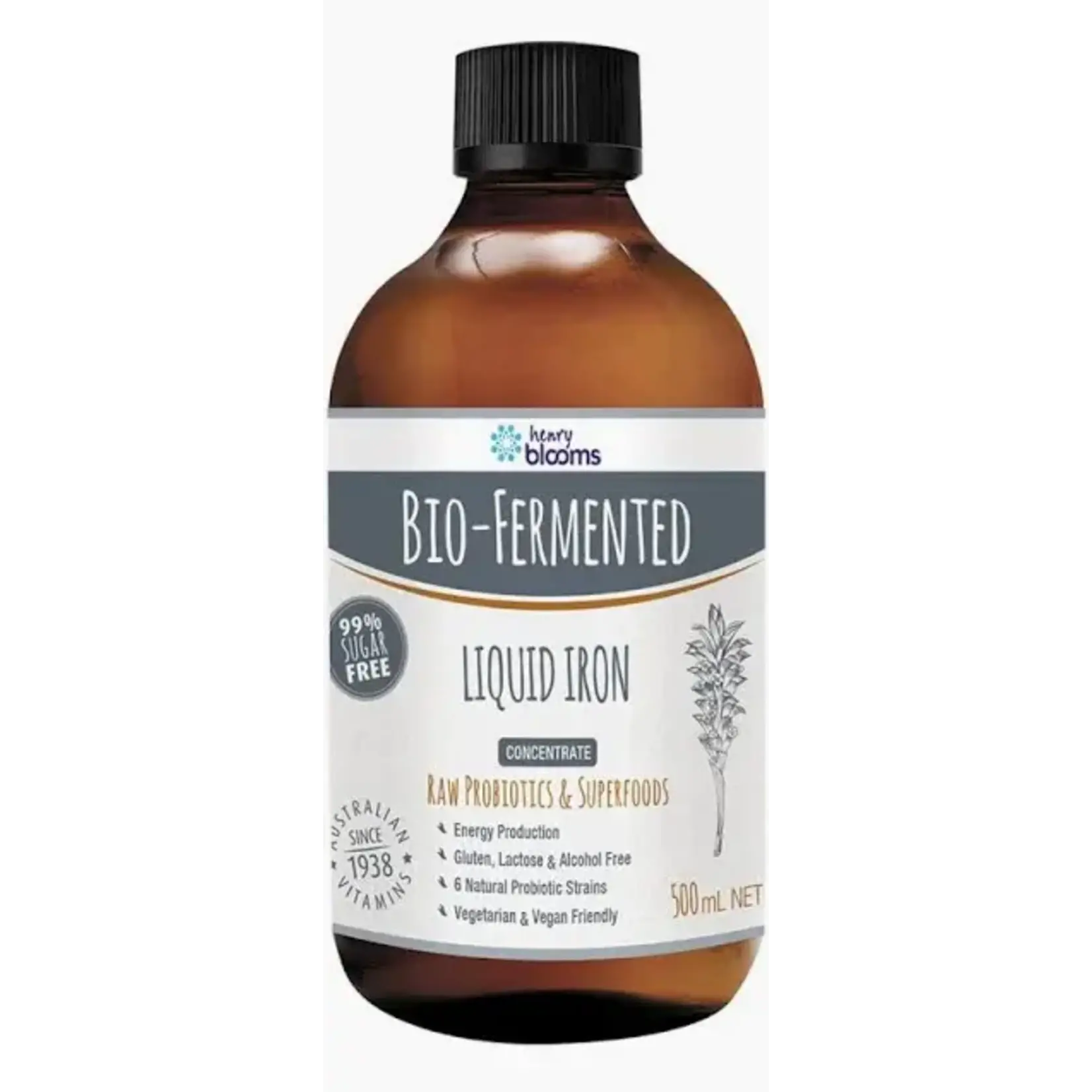 Blooms Blooms Bio-Fermented Liquid Iron 500ml