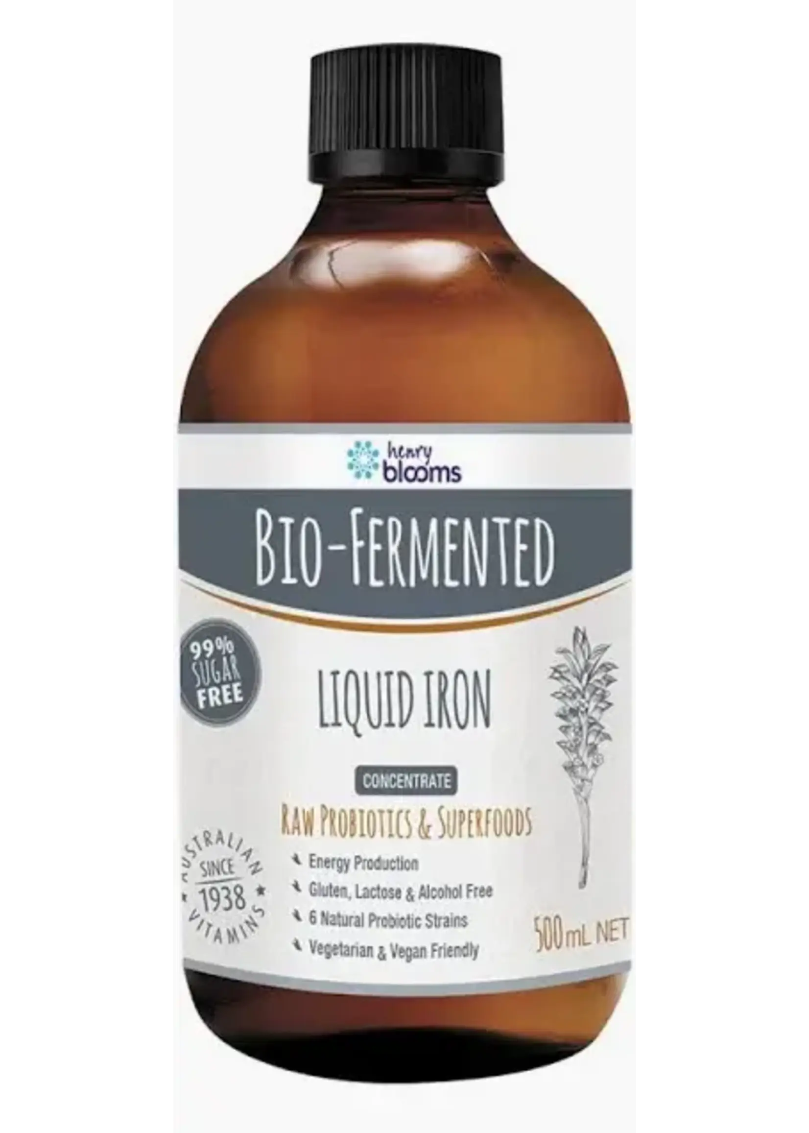 Blooms Blooms Bio-Fermented Liquid Iron 500ml