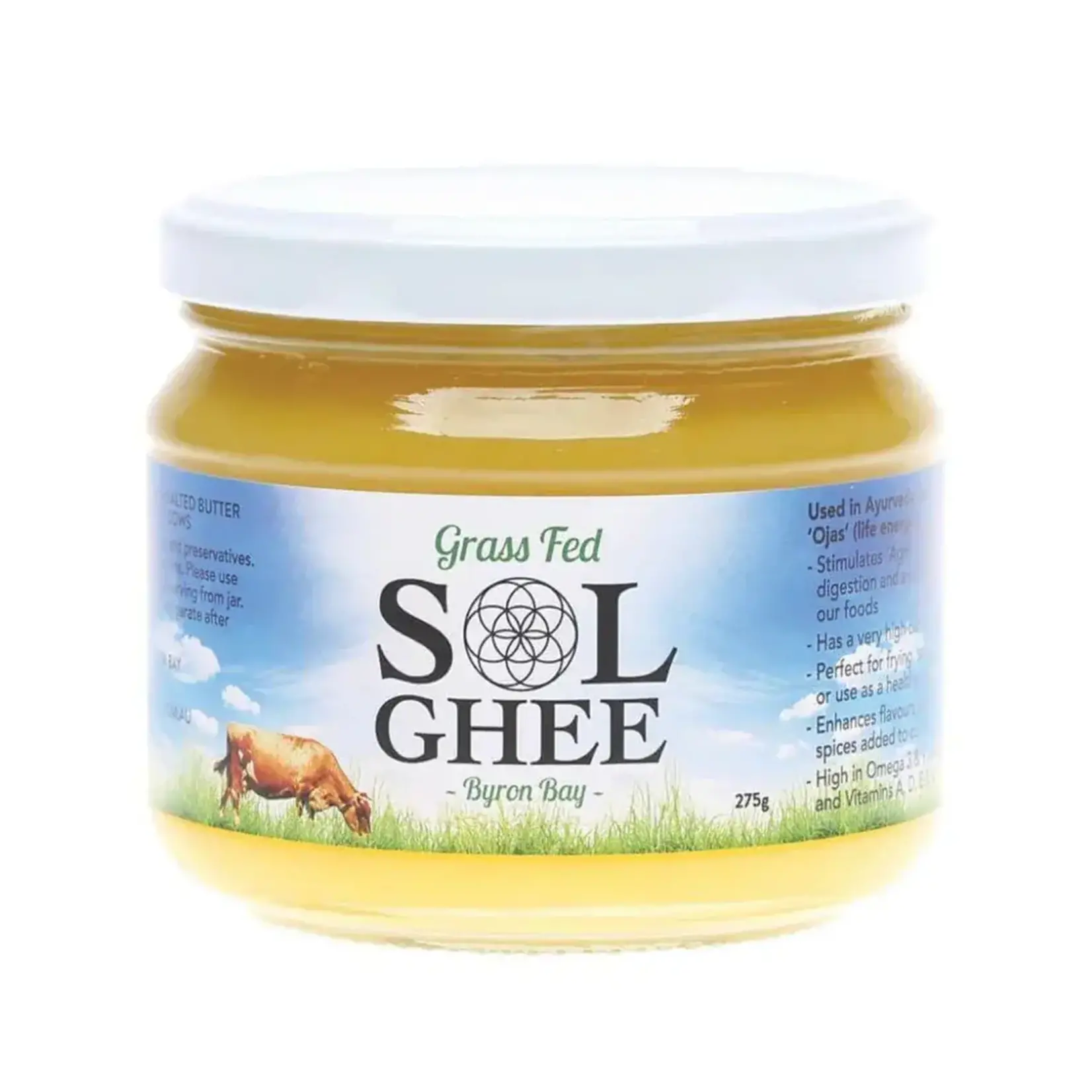 SOL ORGANICS Sol Organics Ghee Grassfed 275g