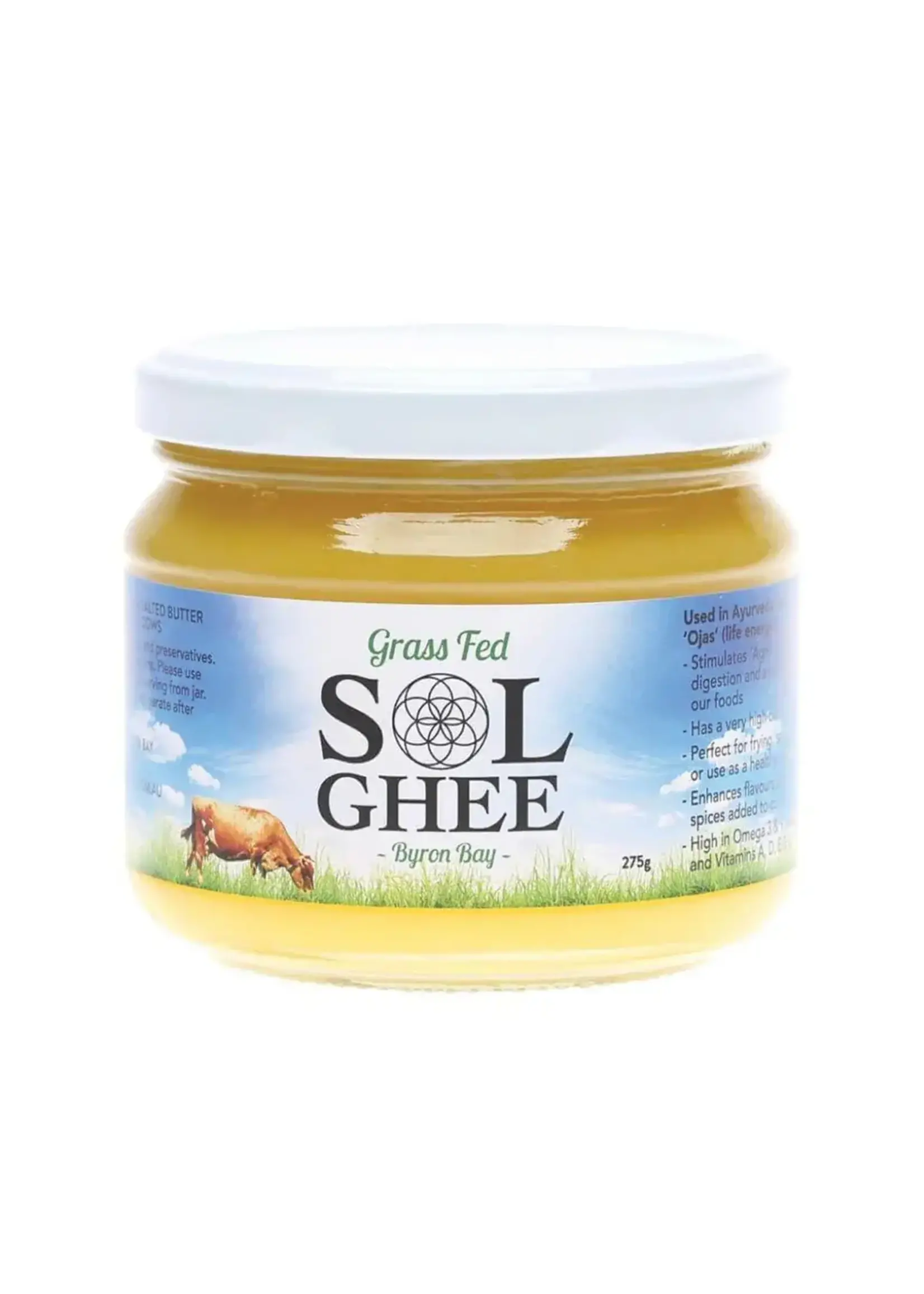 SOL ORGANICS Sol Organics Ghee Grassfed 275g