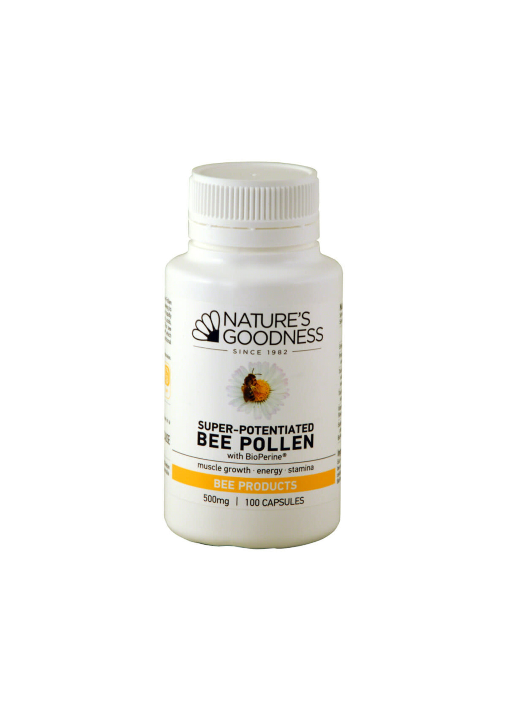Nature's Goodness Natures Goodness Super- potentiated Bee Pollrn 100 caps