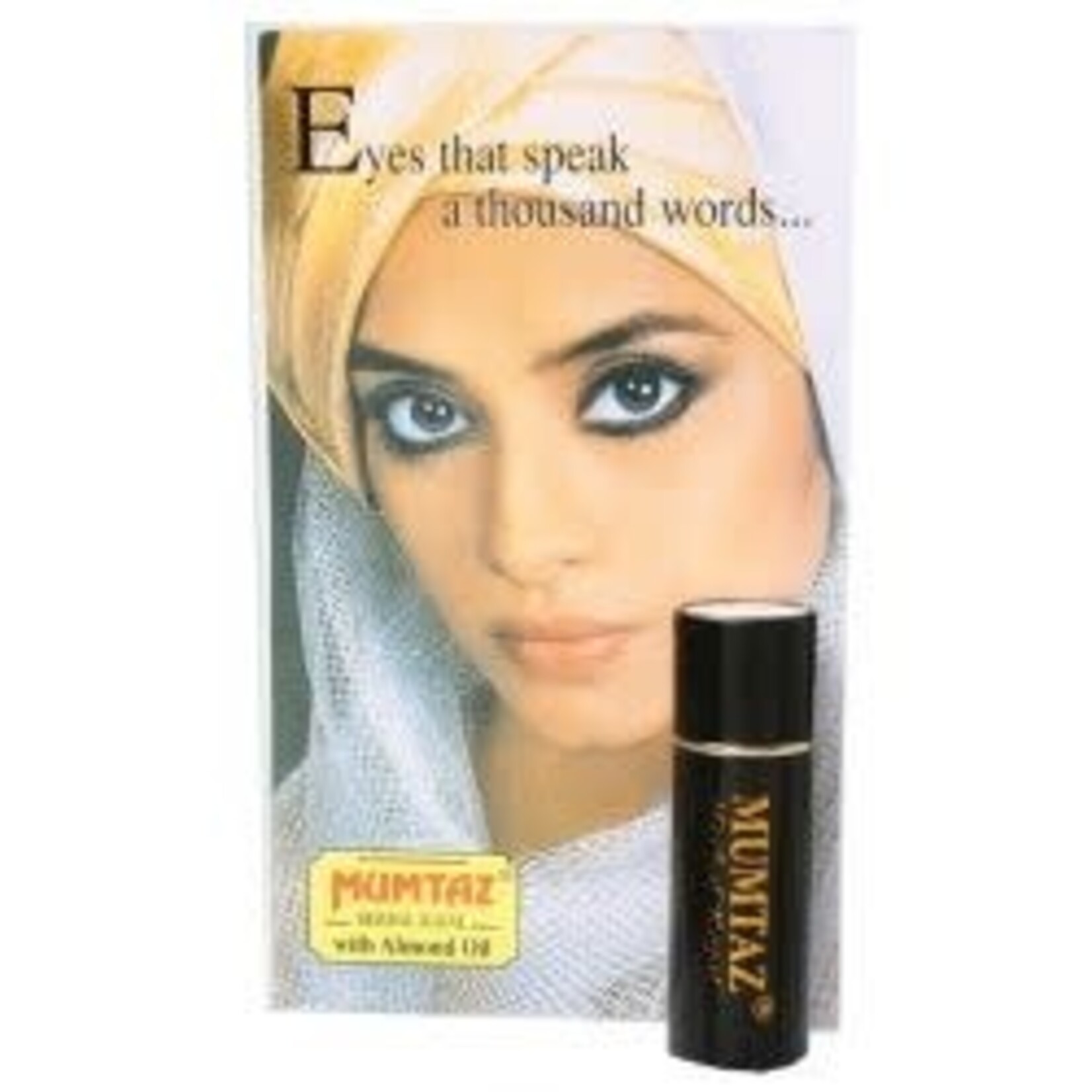 Mumatz Khojati Mumtaz Herbal Kajal with Almond Oil Twist Tube 1.5g