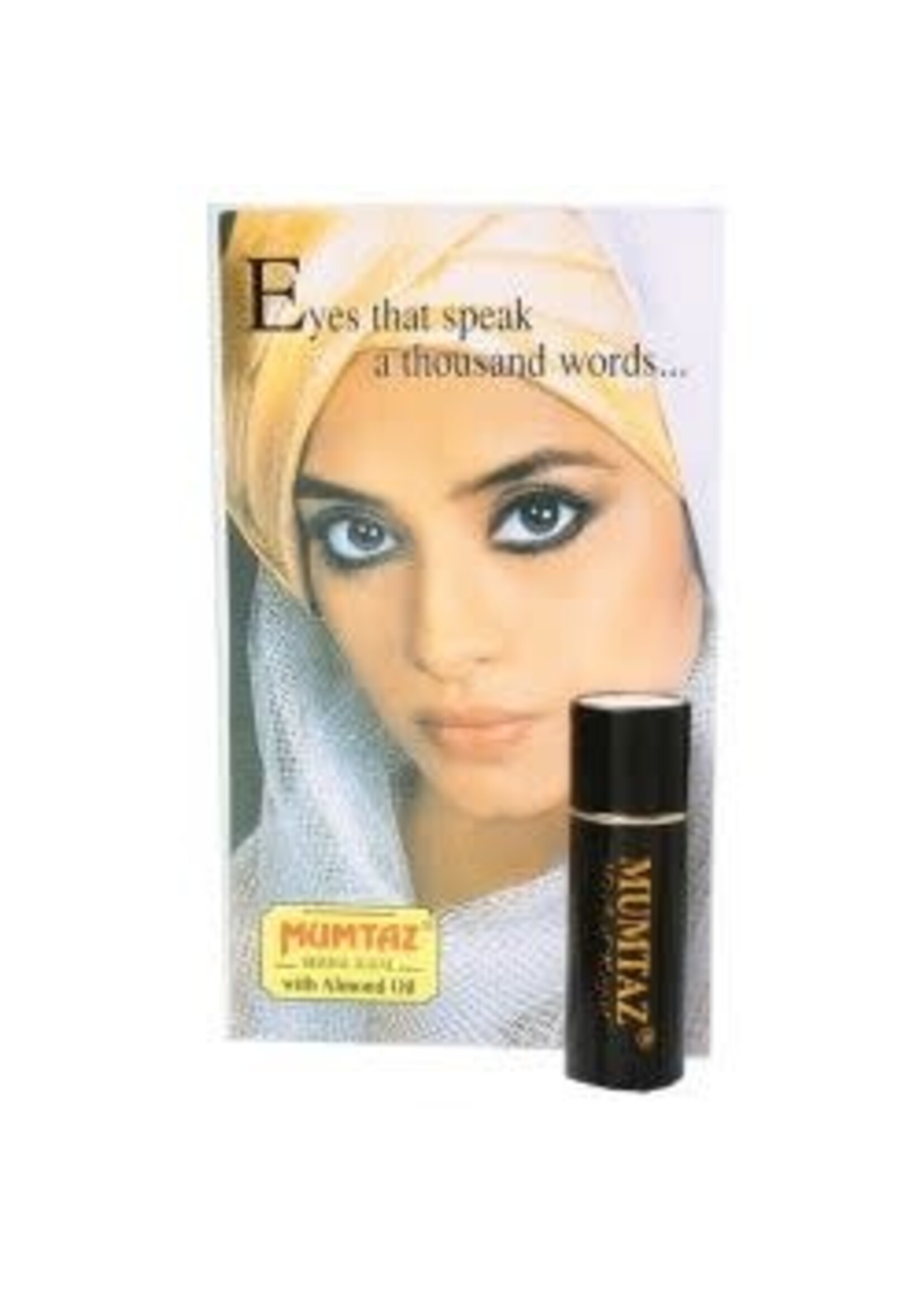 Mumatz Khojati Mumtaz Herbal Kajal with Almond Oil Twist Tube 1.5g