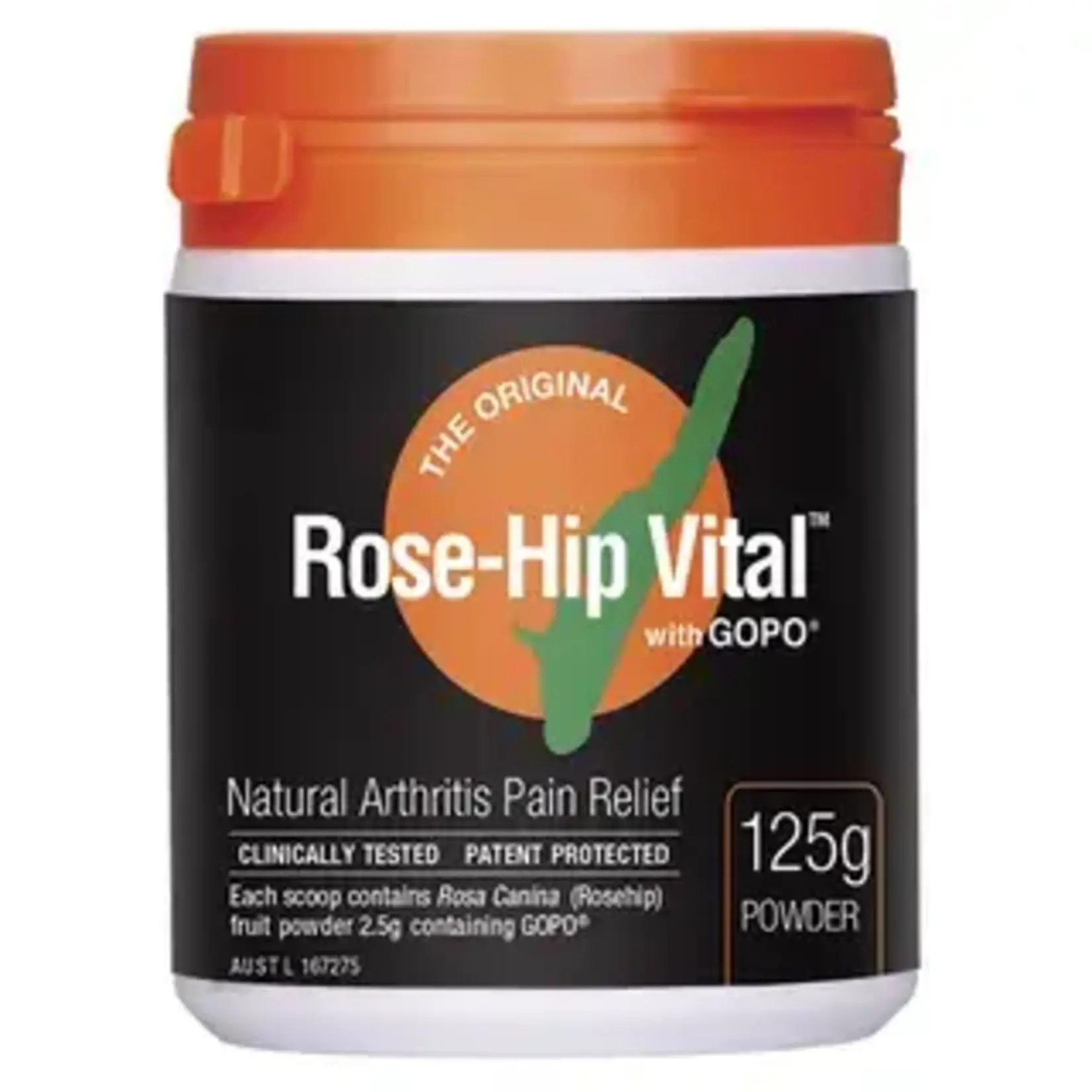 ROSE-HIP VITAL Rose-Hip Vital with GOPO 125g Powder