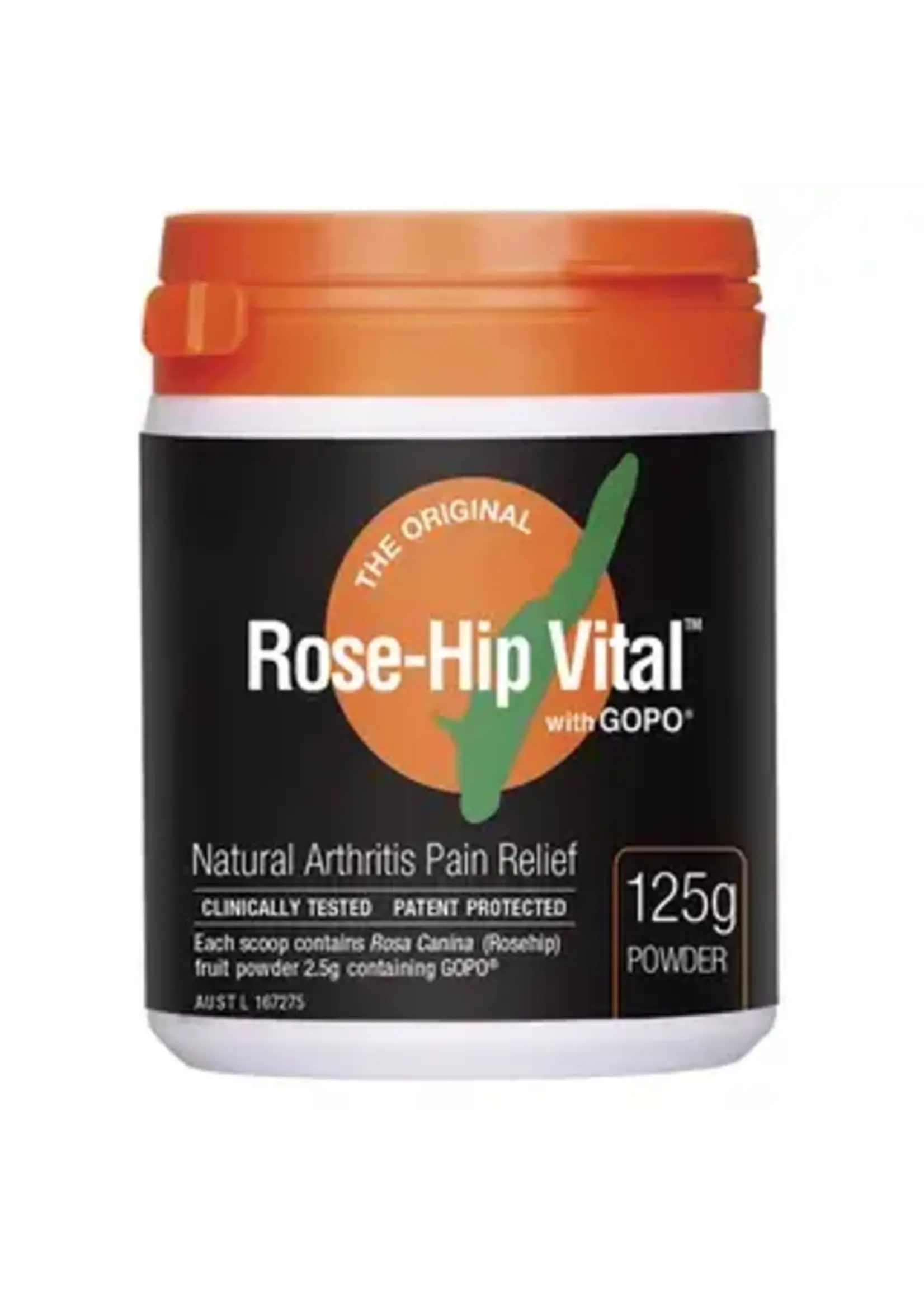ROSE-HIP VITAL Rose-Hip Vital with GOPO 125g Powder