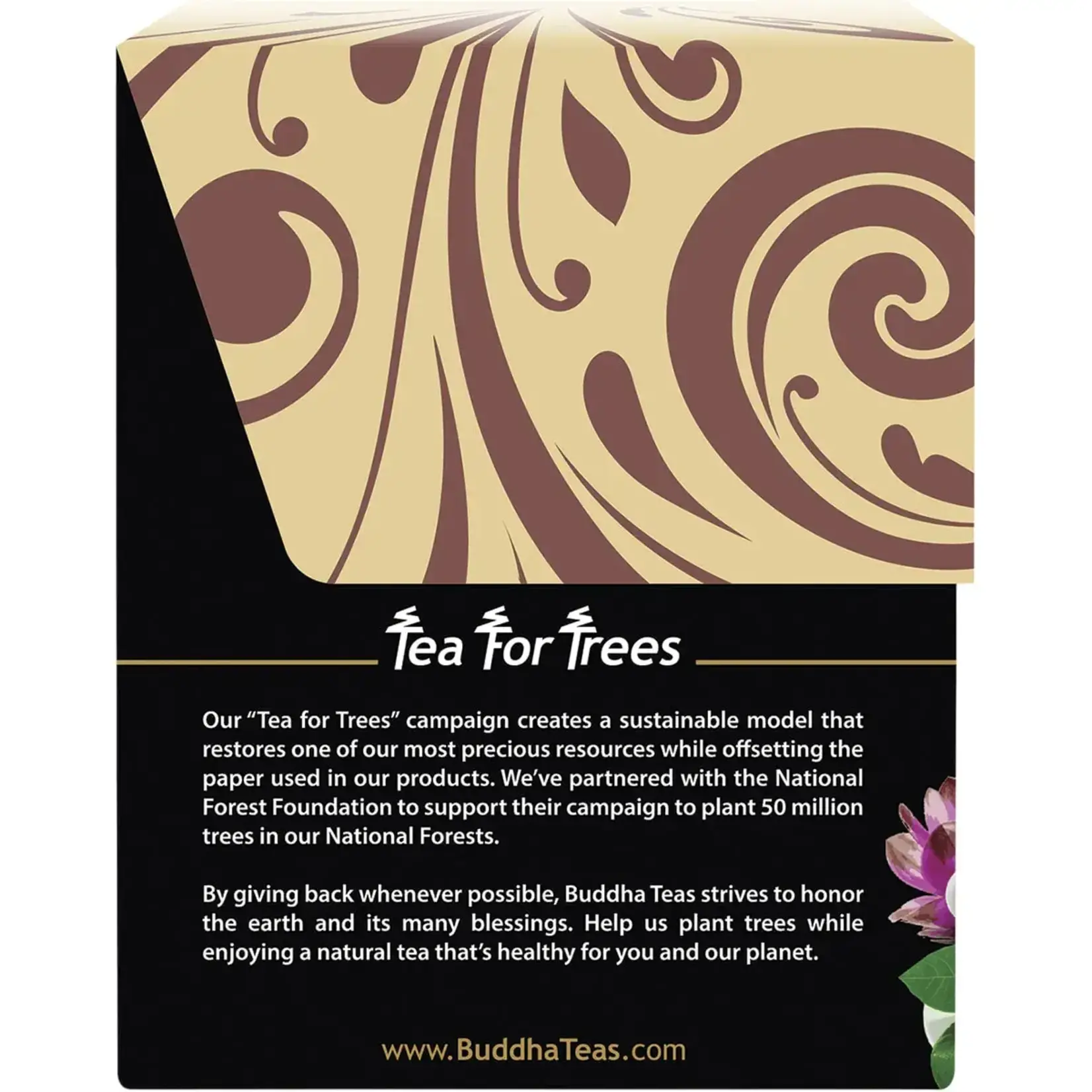 Buddha Teas Buddha Teas Organic Herbal Tea Bags 18pk Turmeric Ginger Tea