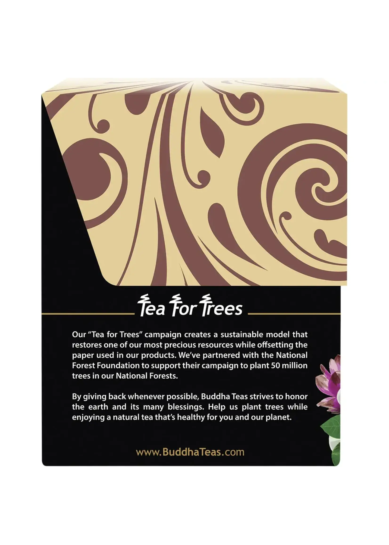 Buddha Teas Buddha Teas Organic Herbal Tea Bags 18pk Turmeric Ginger Tea