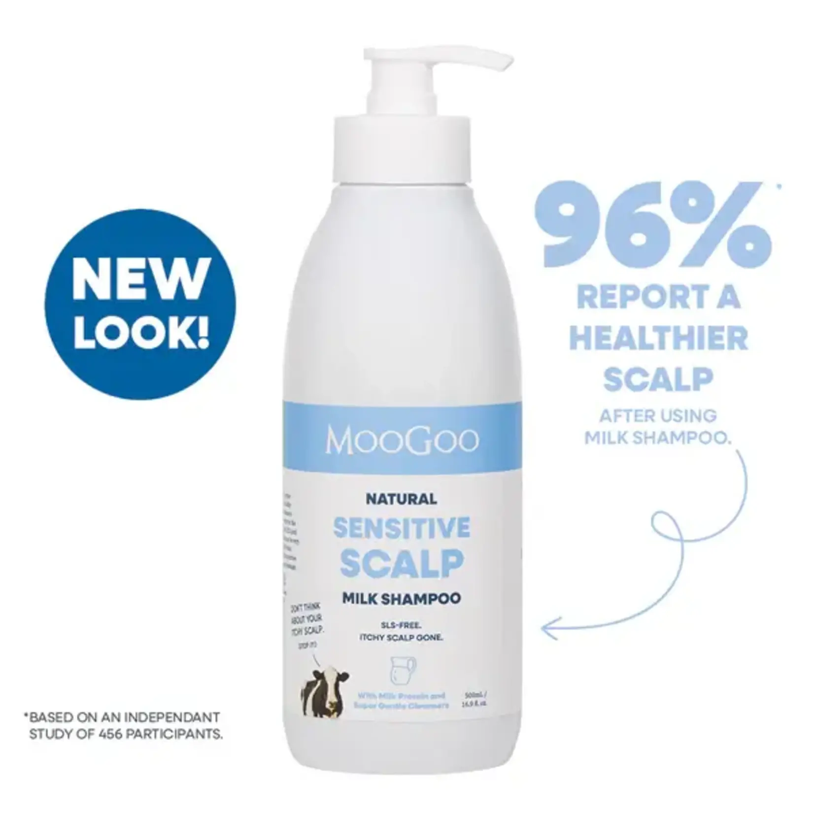 MooGoo MooGoo Natural Milk Shampoo 500ml (Sensitive Scalp)