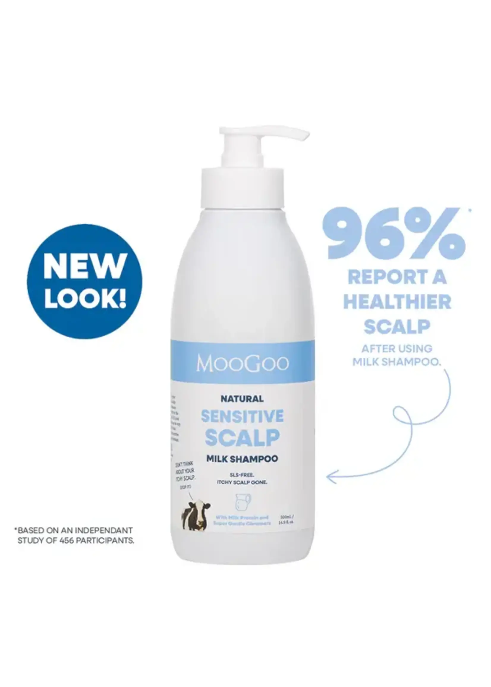 MooGoo MooGoo Natural Milk Shampoo 500ml (Sensitive Scalp)