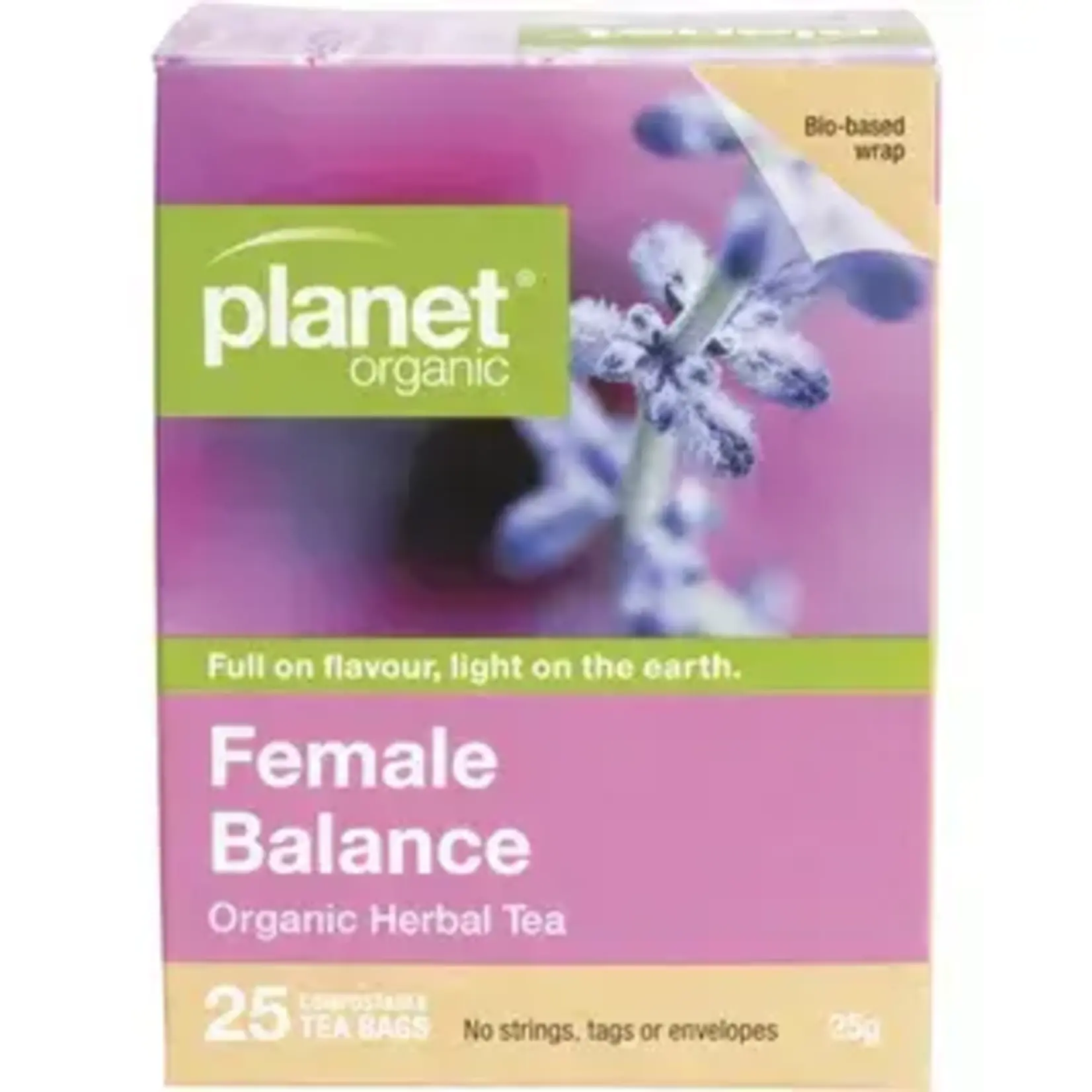 Planet Organic Planet Organic Herbal Tea Bags 25 Female Balance
