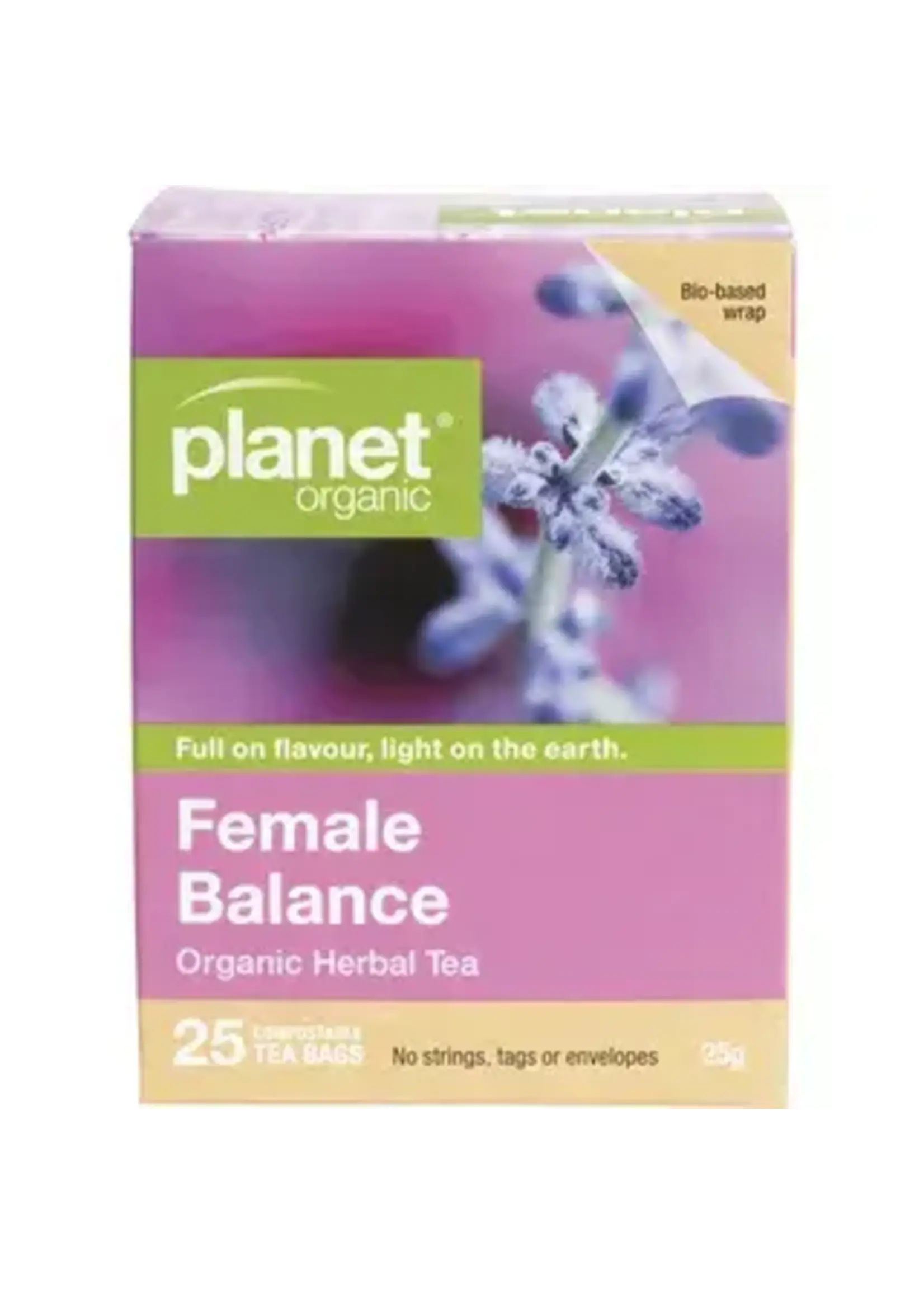 Planet Organic Planet Organic Herbal Tea Bags 25 Female Balance