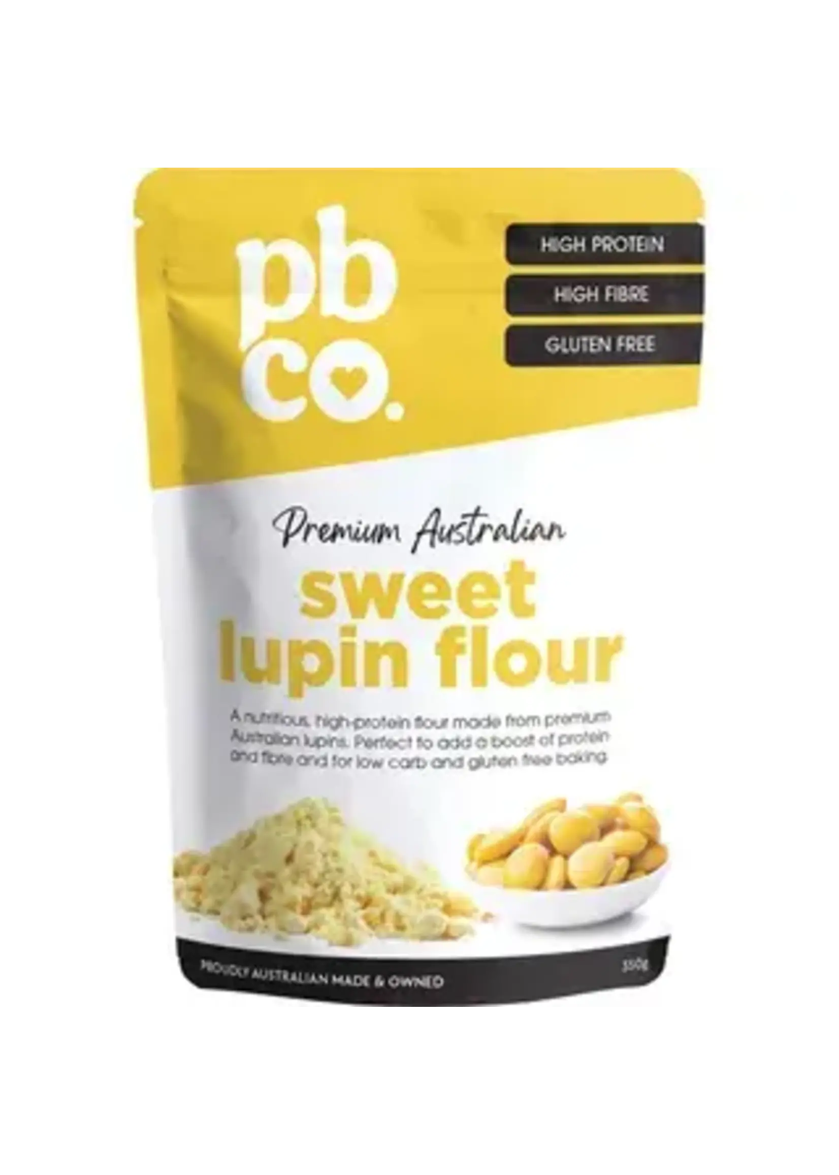 PBCo. Pbco. Sweet Lupin Flour Premium Australian 350g