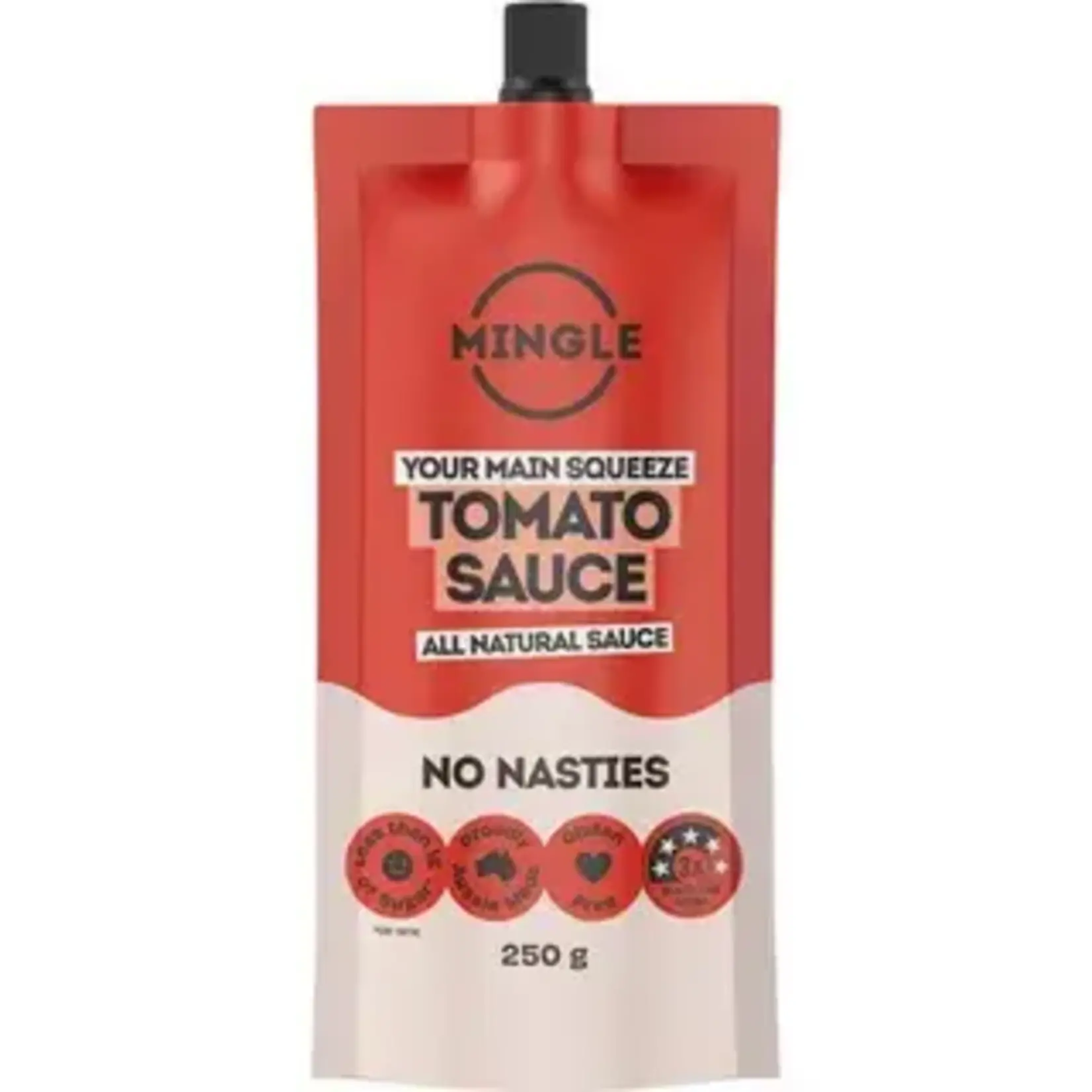 MINGLE Mingle All Natural Sauce 250g Tomato
