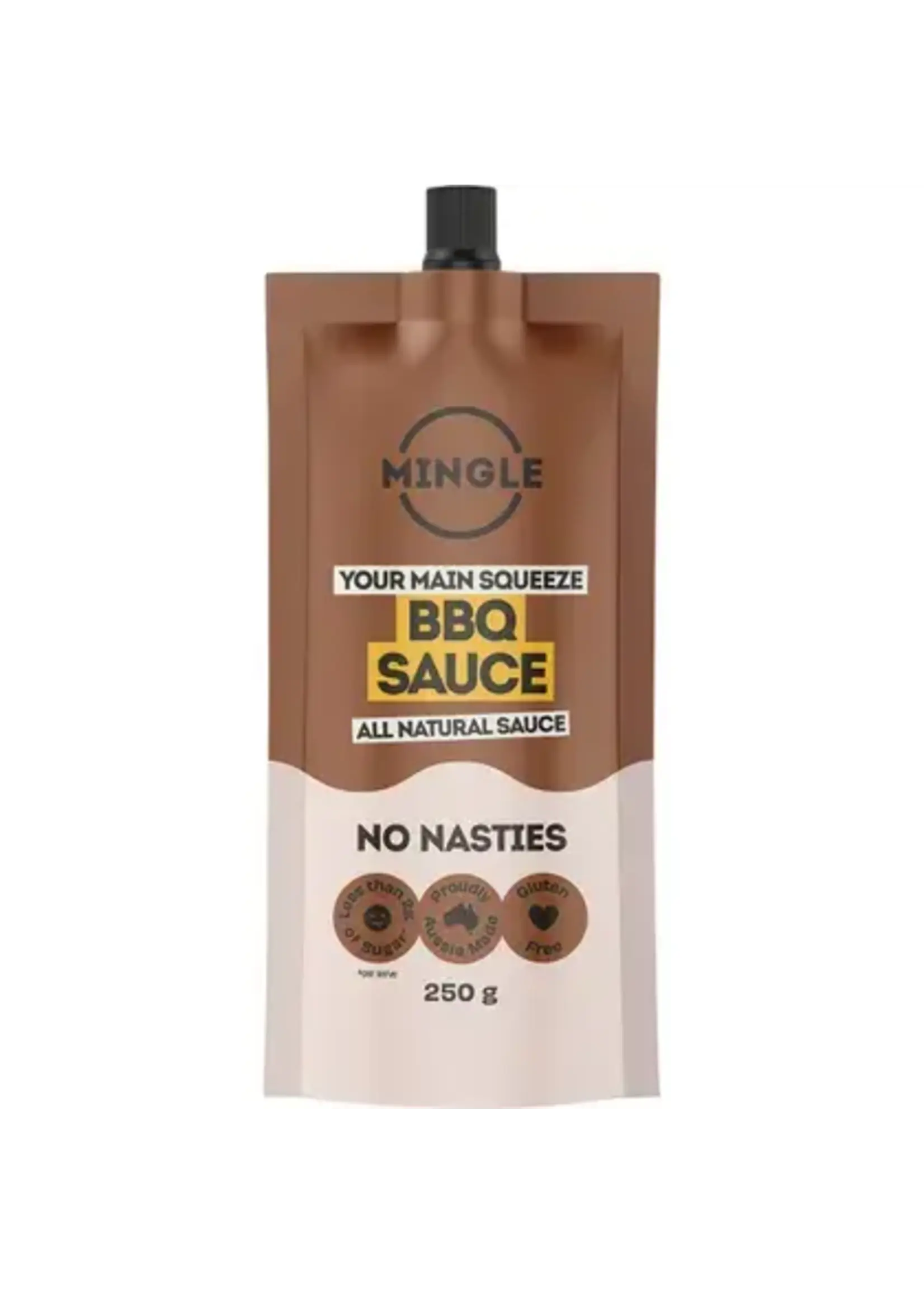 MINGLE Mingle All Natural Sauce 250g BBQ
