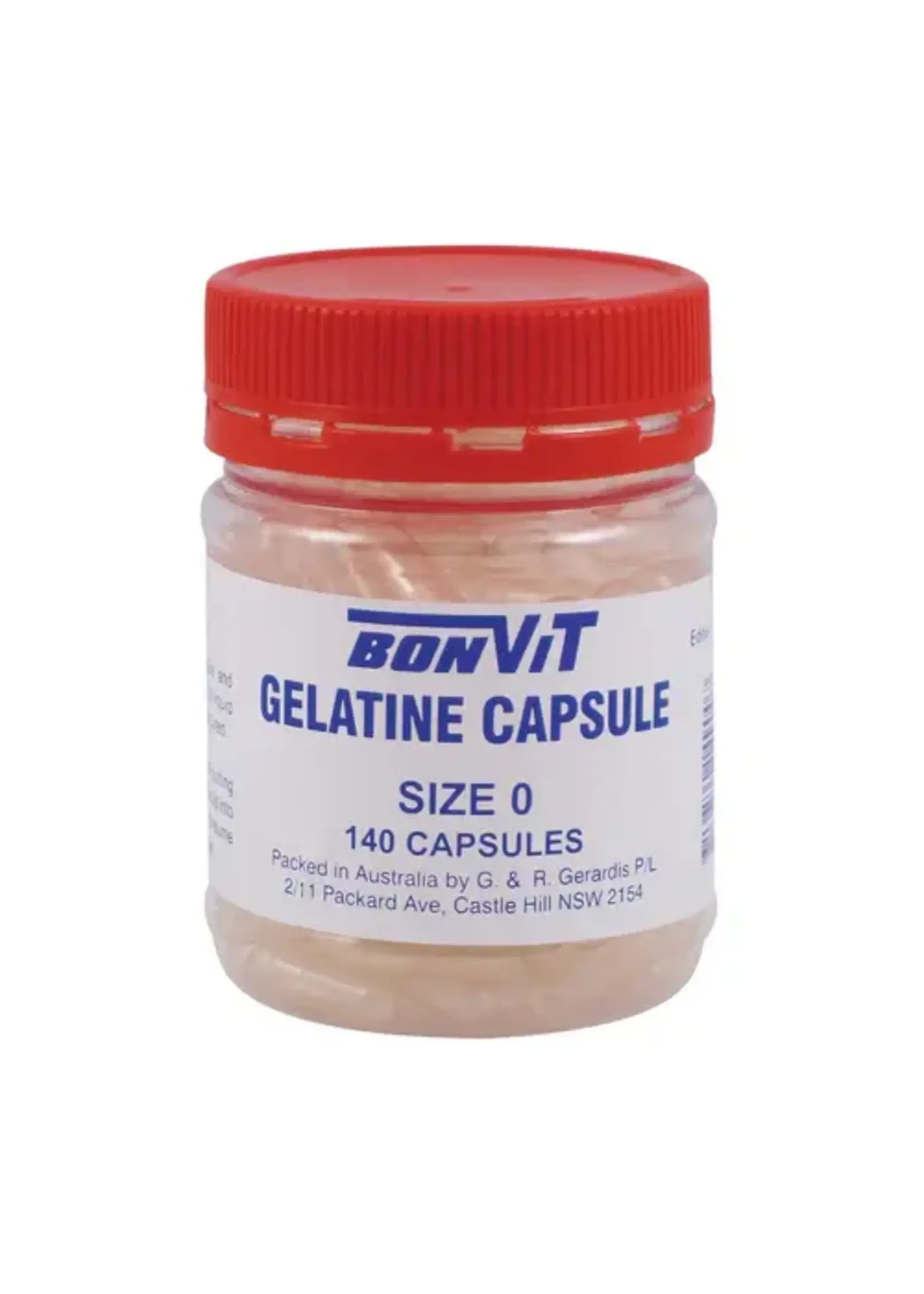 Bonvit Bonvit Gelatine Capsule  Size 0 140 caps