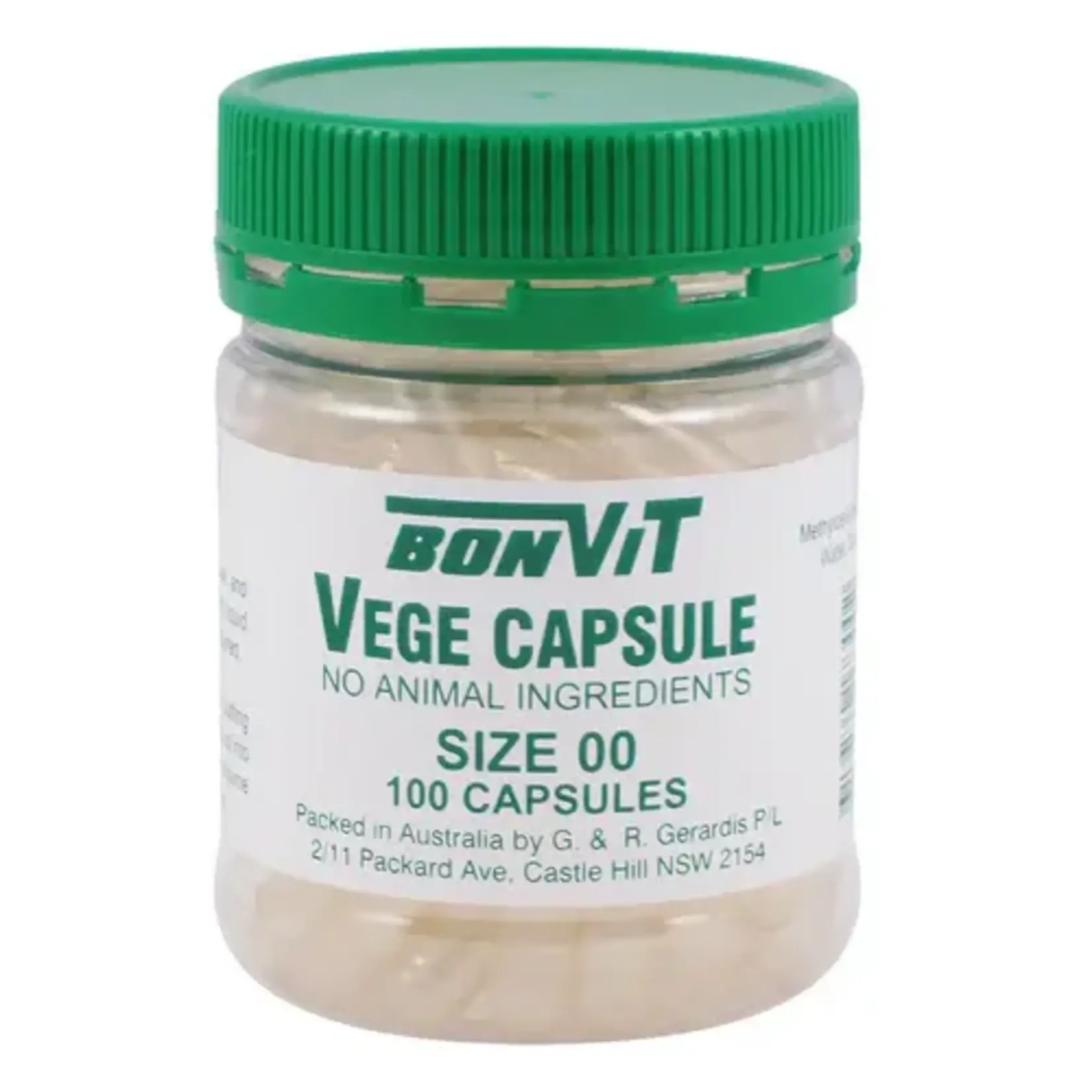 Bonvit Bonvit Vege Capsules Size 00 100caps