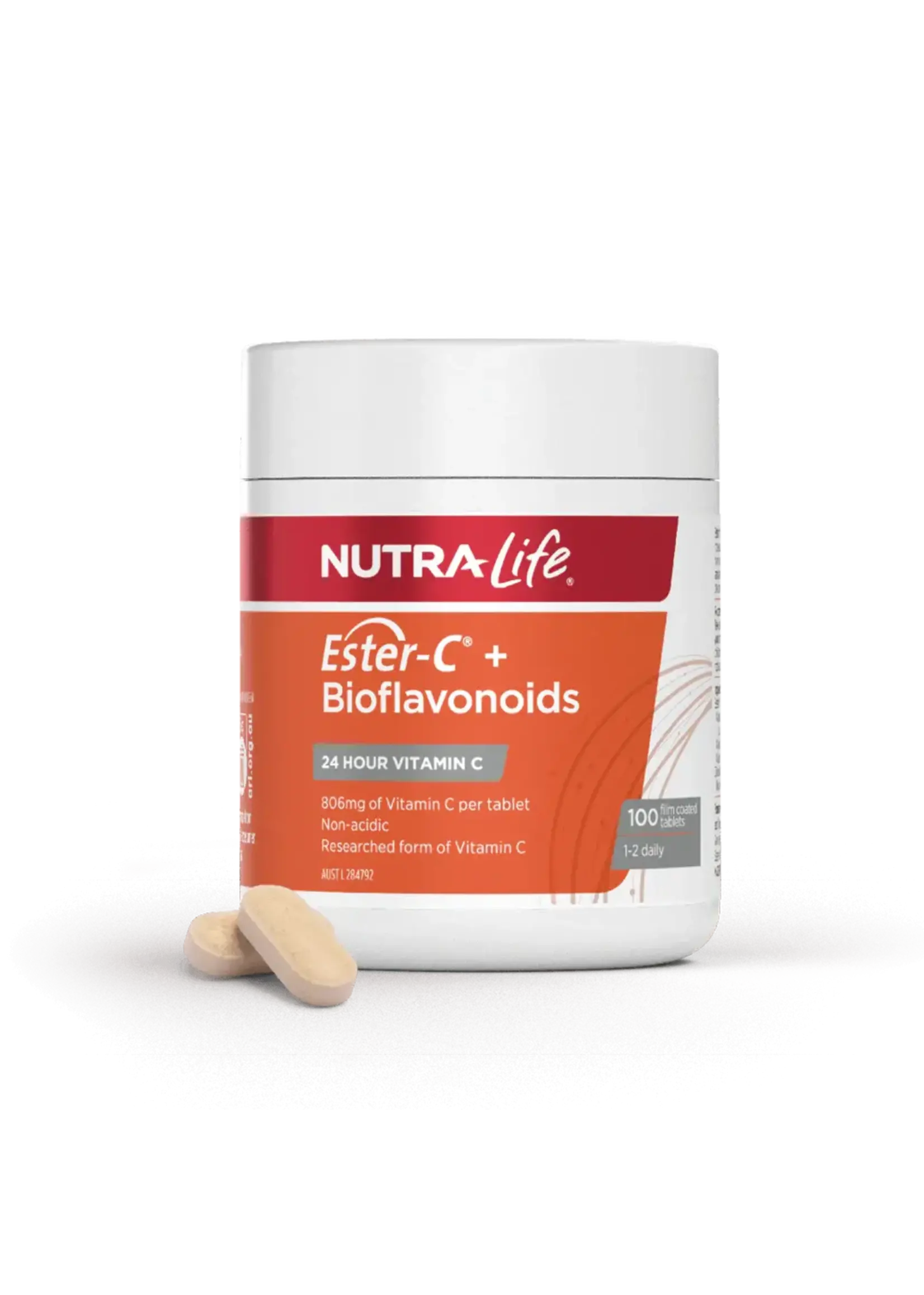 NutraLife Nutralife Ester-C + Bioflavonoids 100t